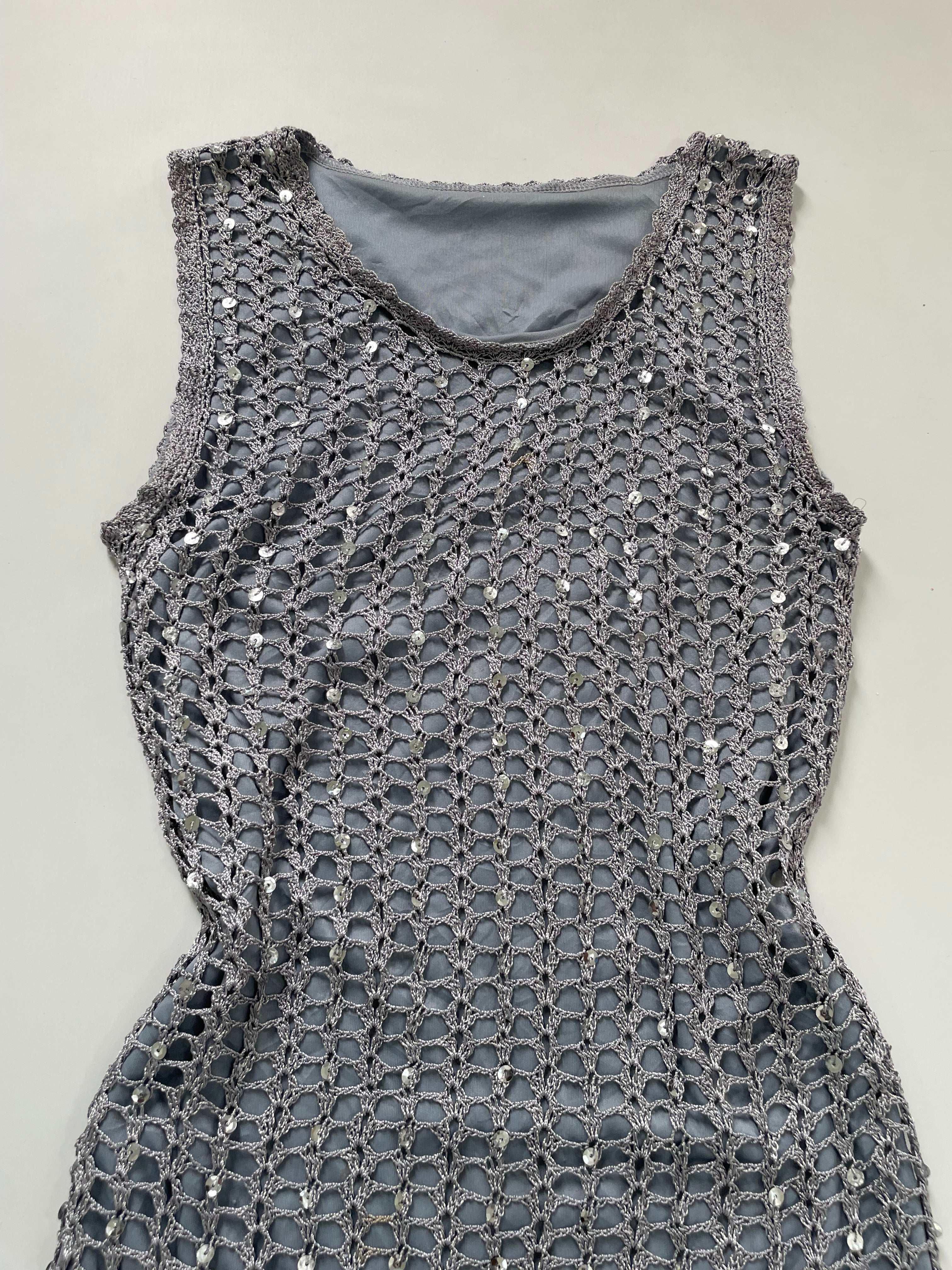 Crochet Sequin Dress-Bust 32 to 34 - Image 2