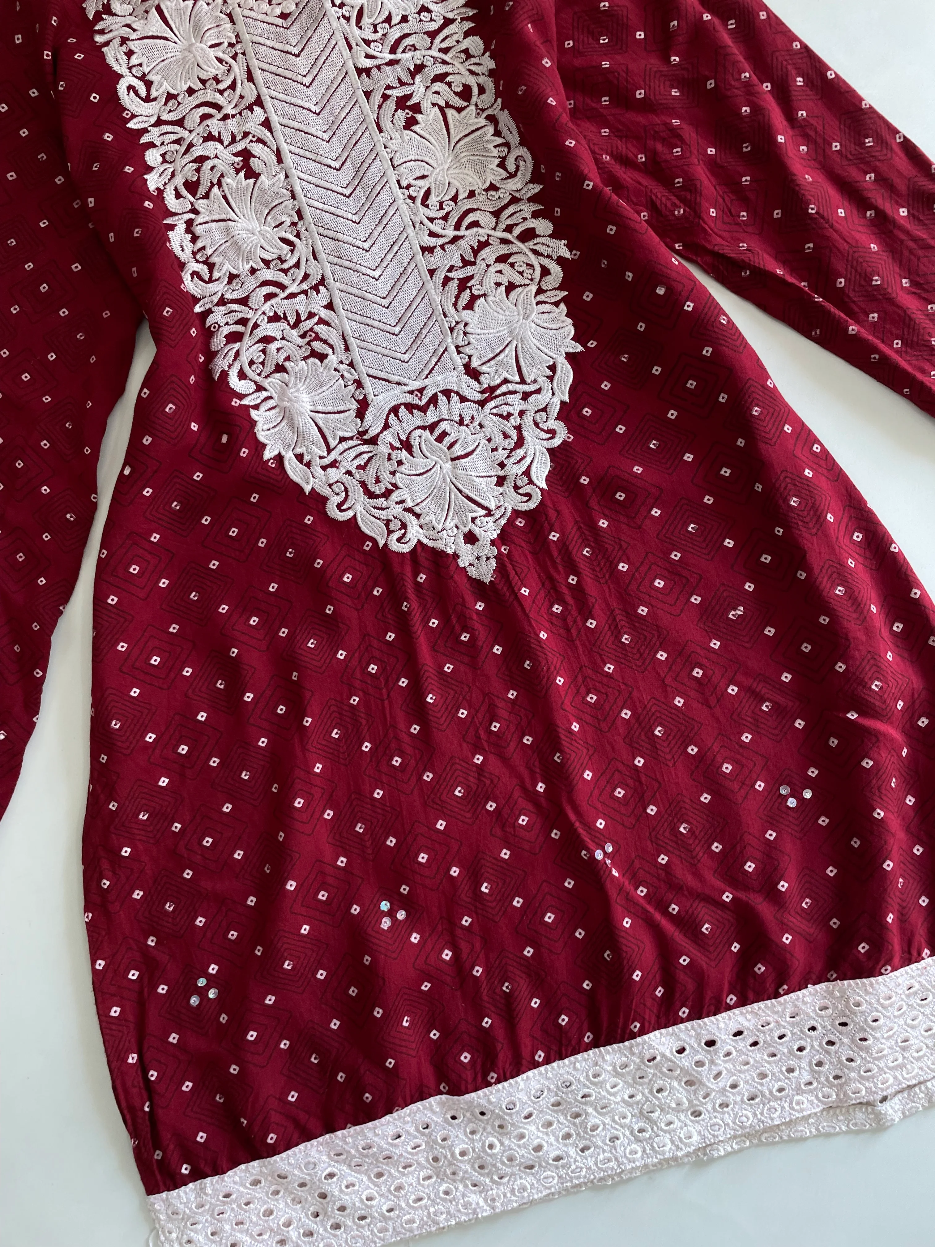 Embroidered Kurti-Bust 36 - Image 3