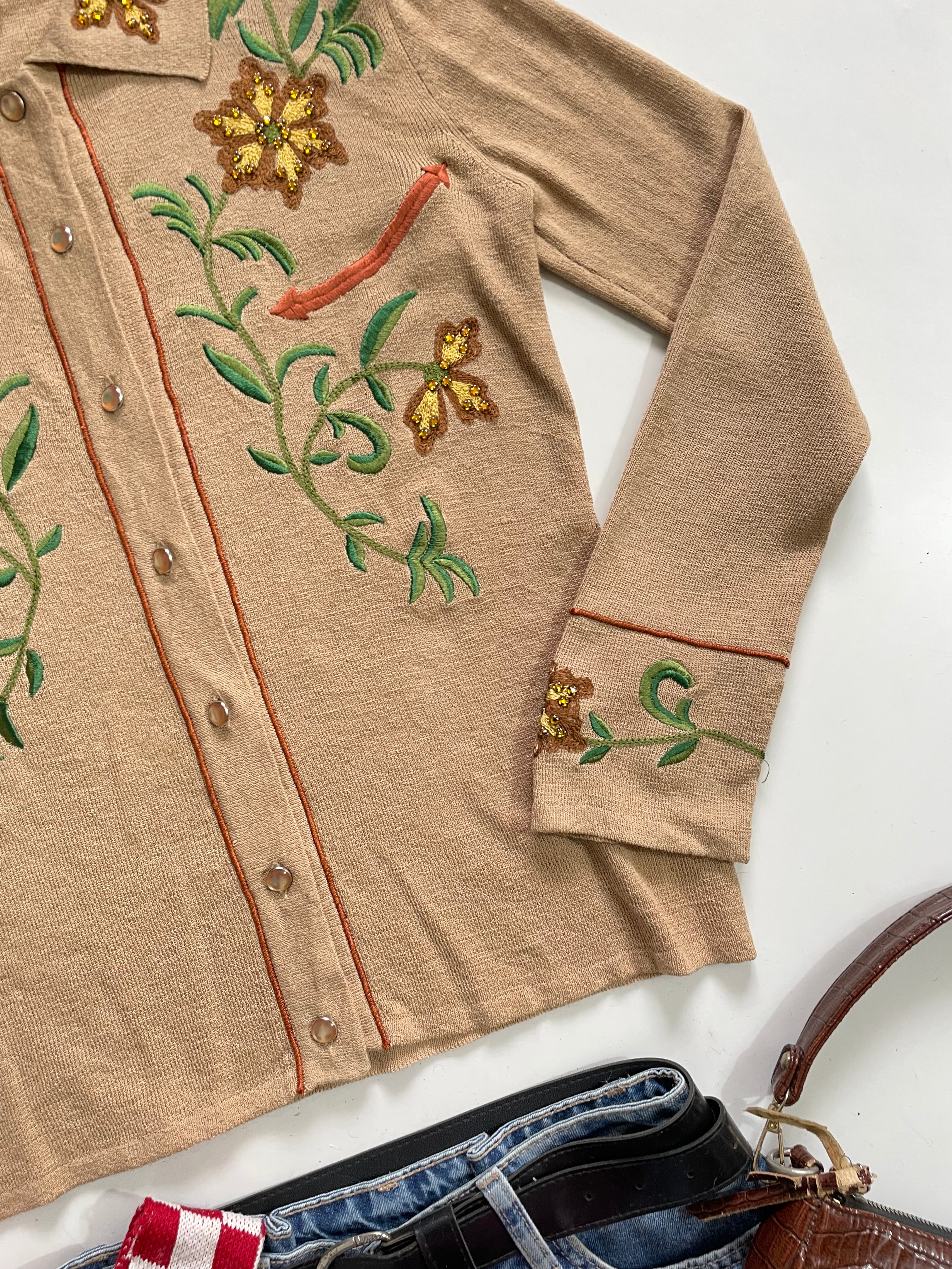 Double D Ranch Embroidered Sweater - Bust 34 to 38 - Image 3
