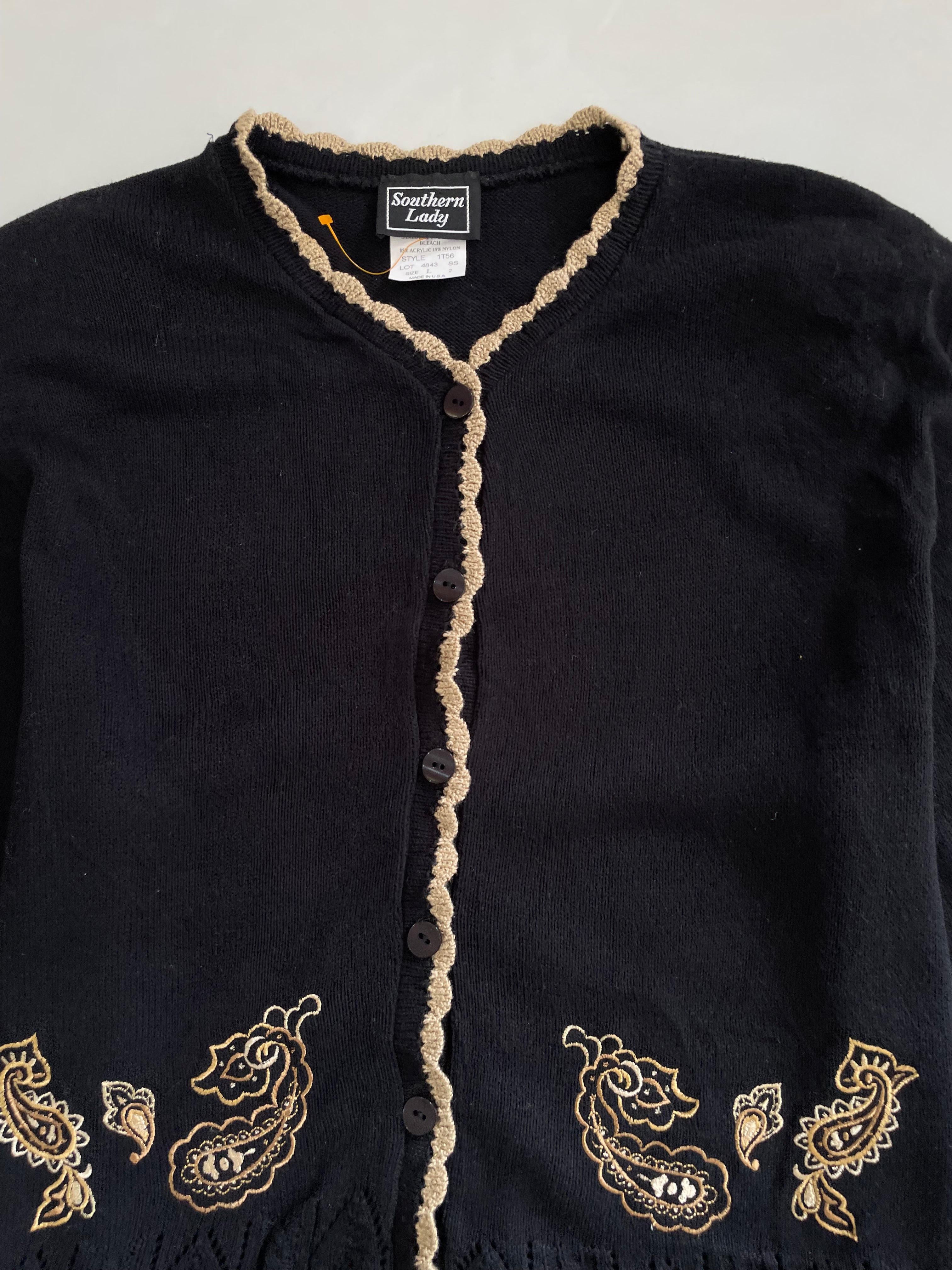 Embroidered Sweater-Bust 44 - Image 2