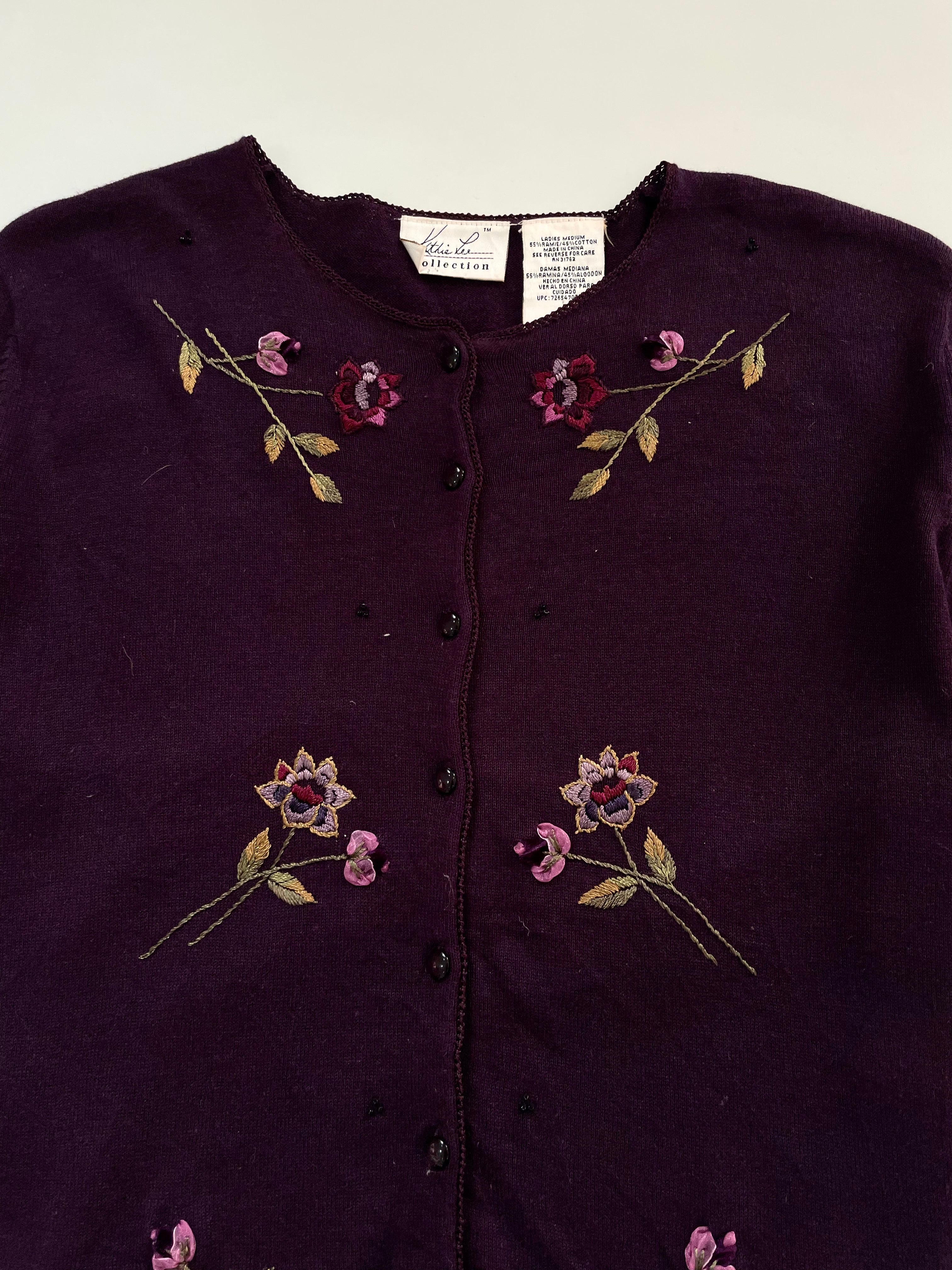 Embroidered Sweater Vest-Bust 40 - Image 2
