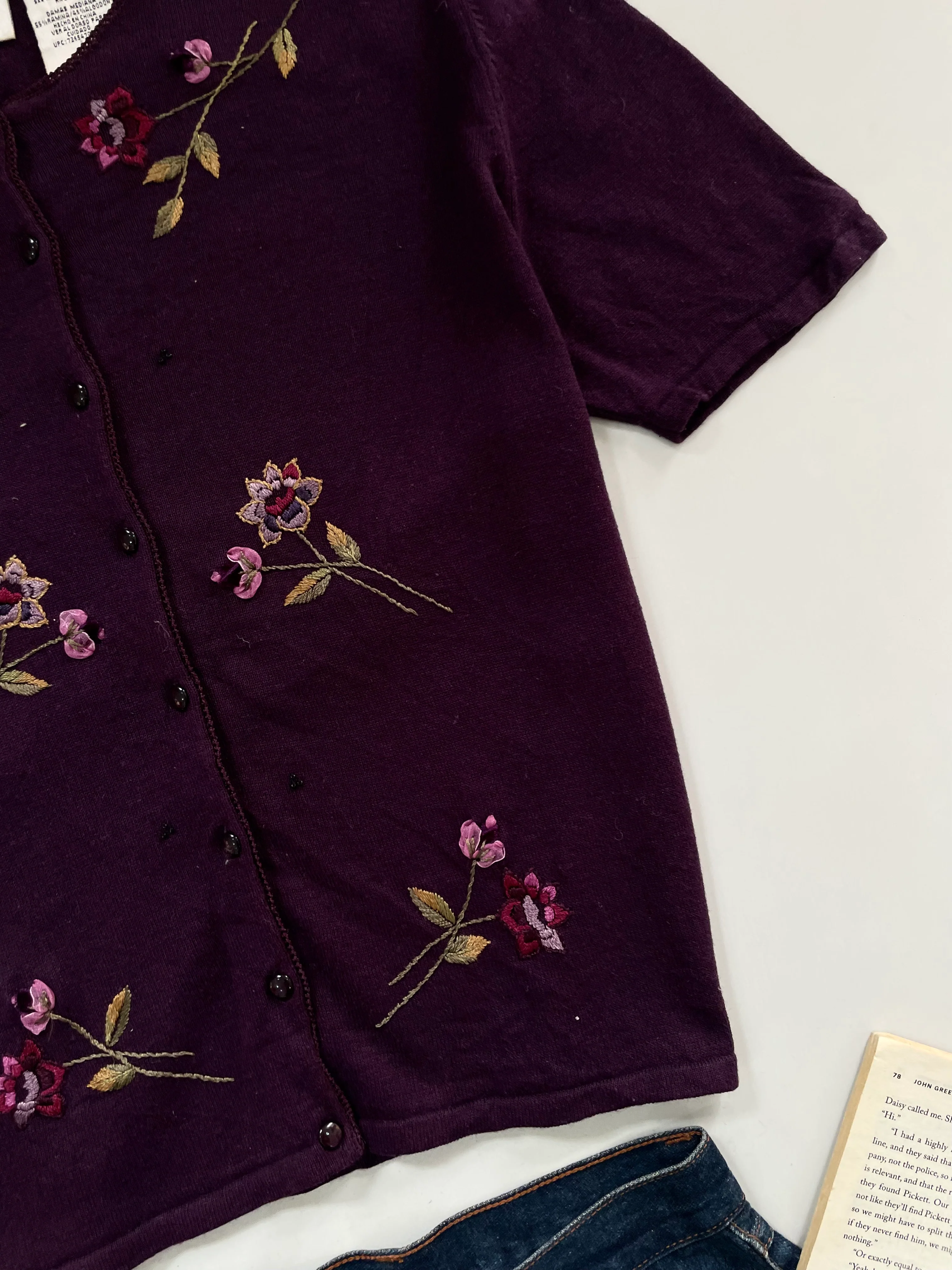 Embroidered Sweater Vest-Bust 40 - Image 3