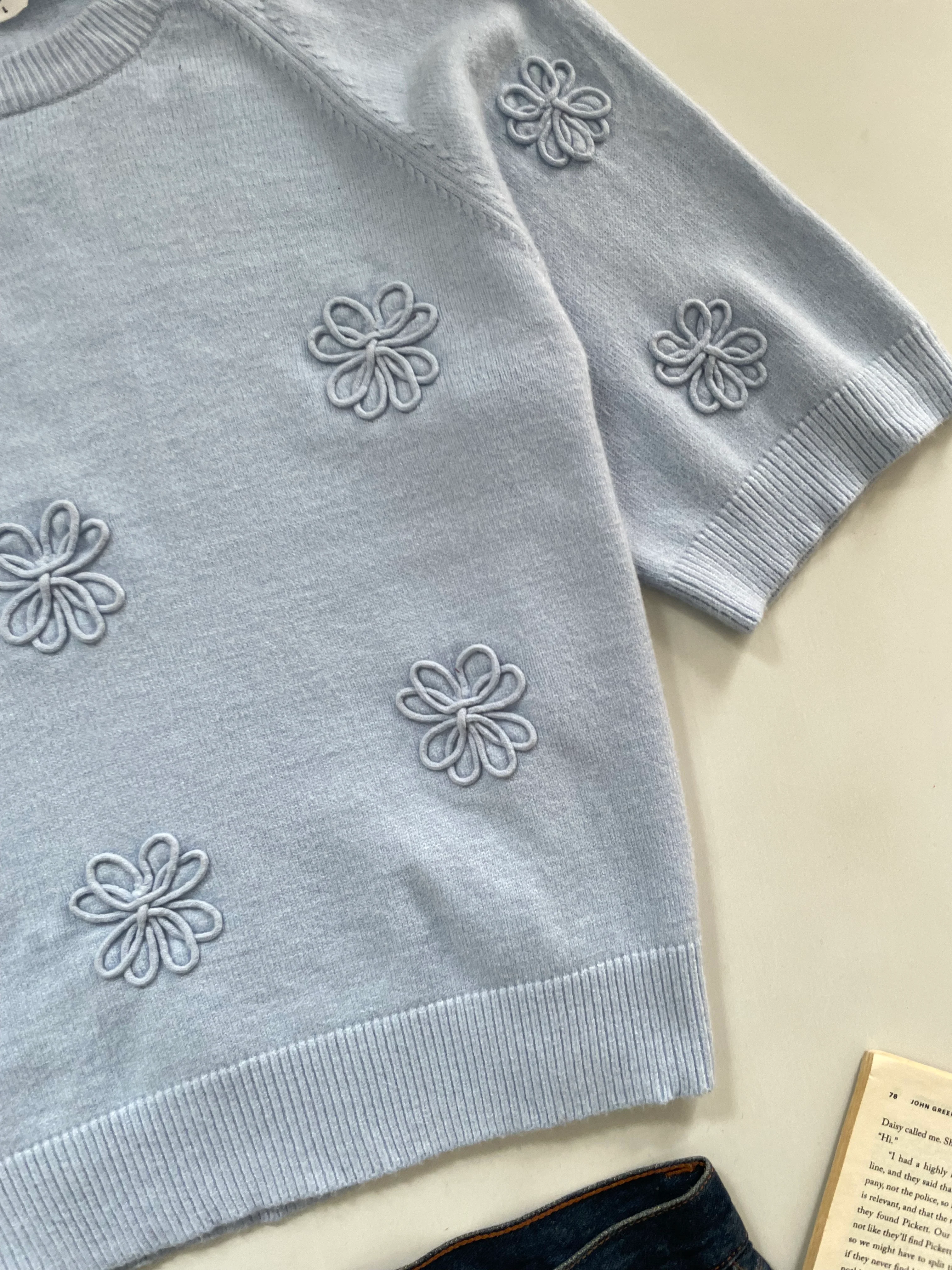 Embroidered Sweater Vest-Bust 40 - Image 3