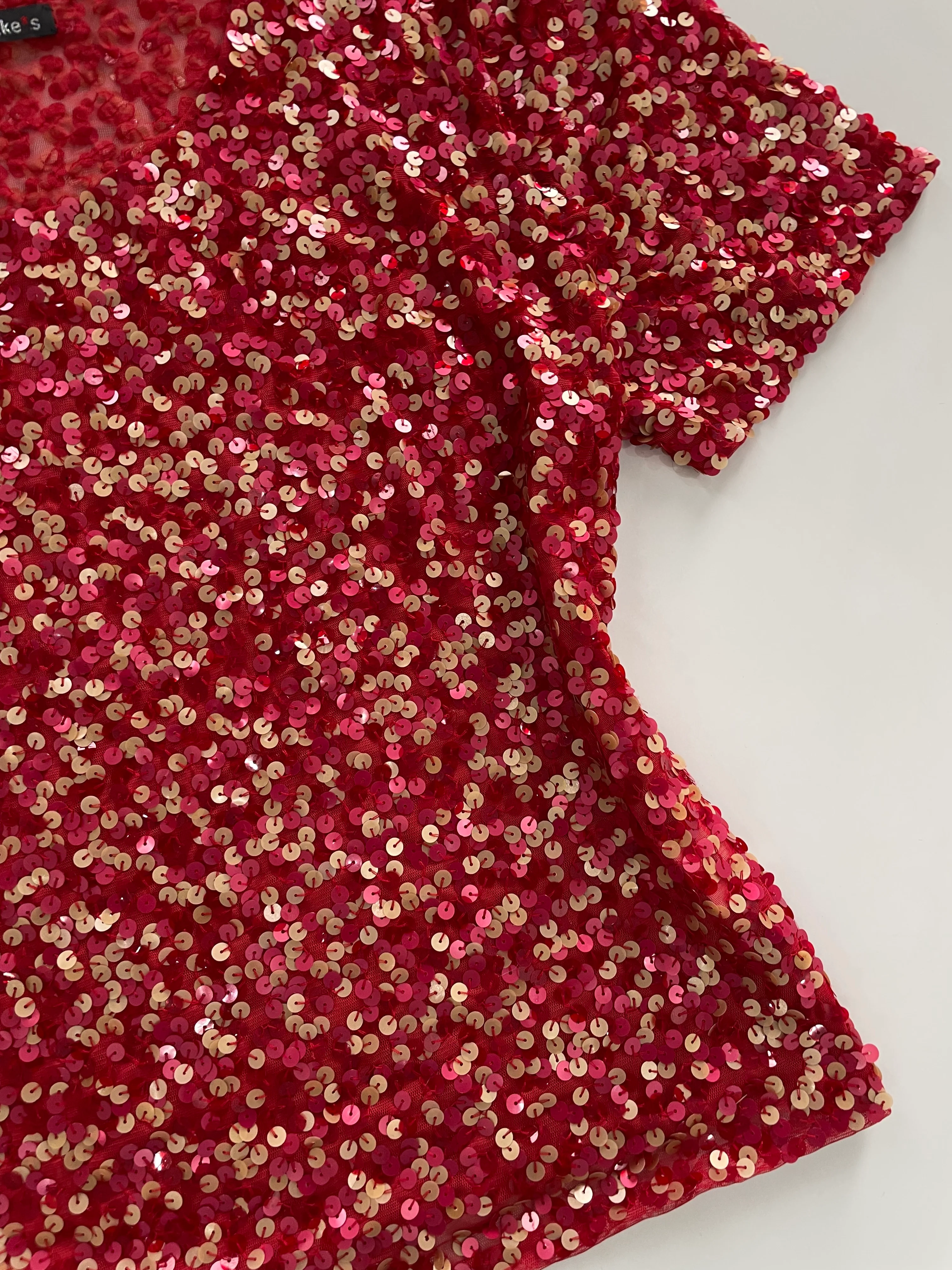 Sequin Semi Sheer Top-Bust 36 to 38 - Image 3
