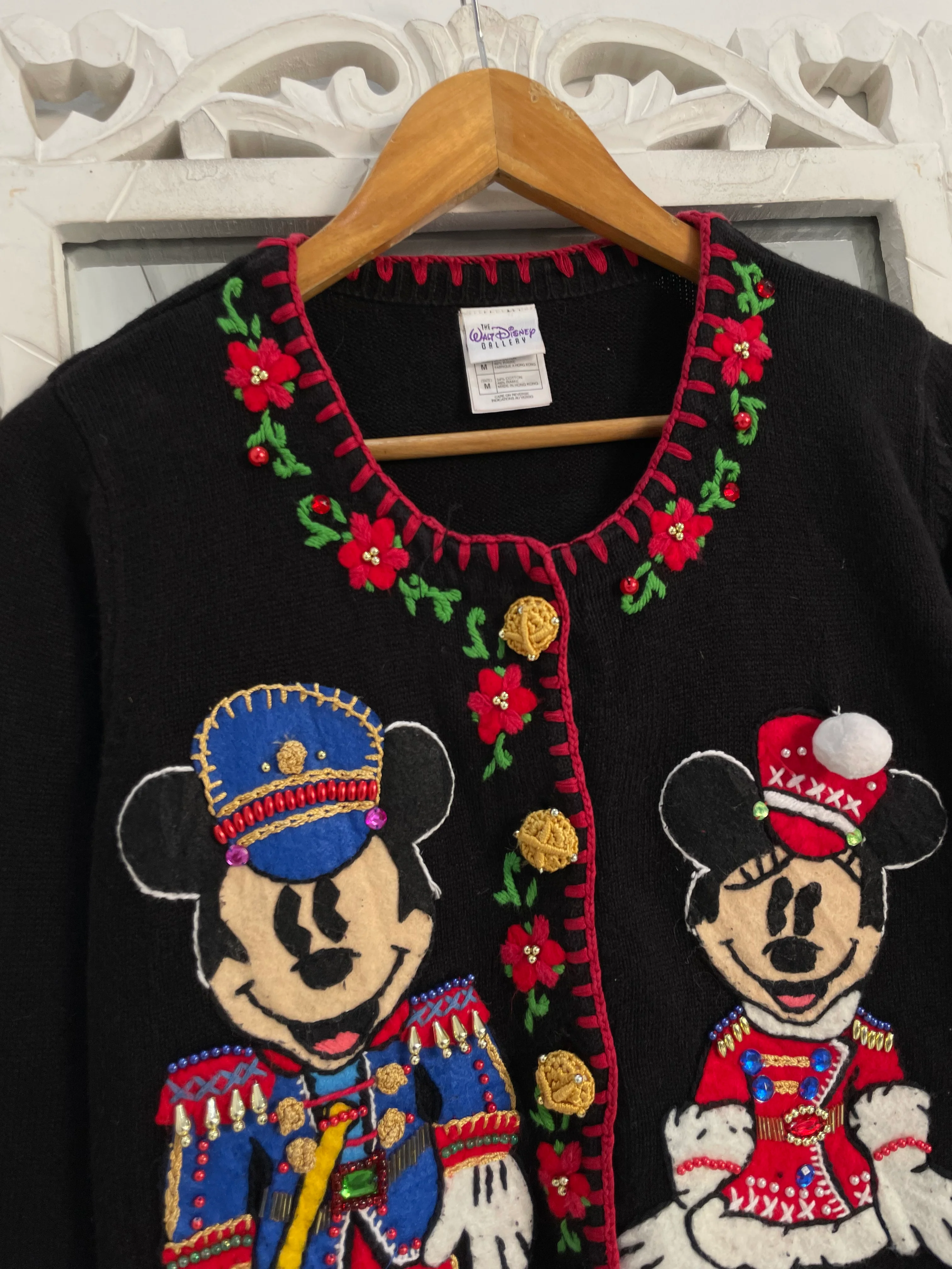 Disney Embroidered Vintage Sweater-Bust 42 - Image 2