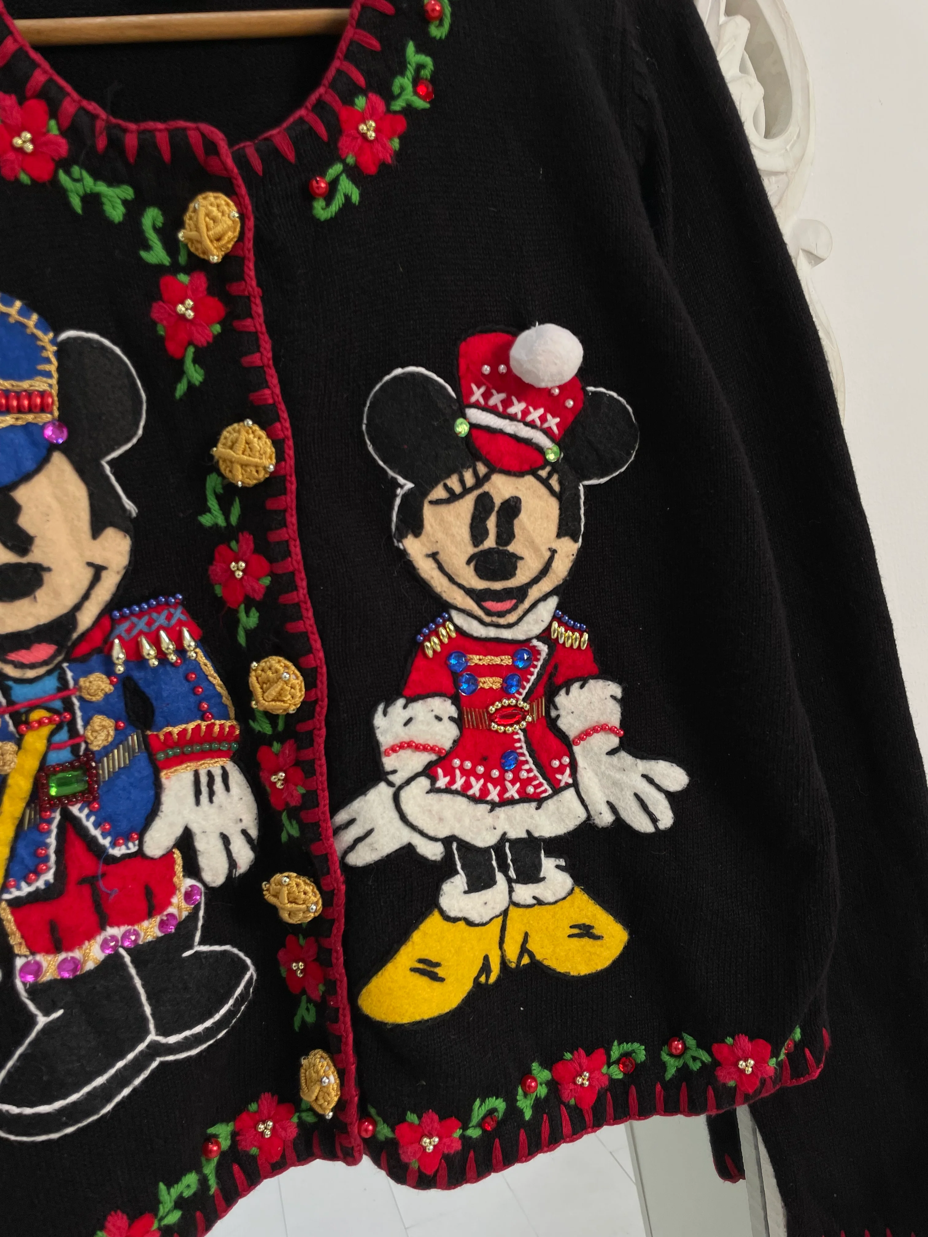 Disney Embroidered Vintage Sweater-Bust 42 - Image 3