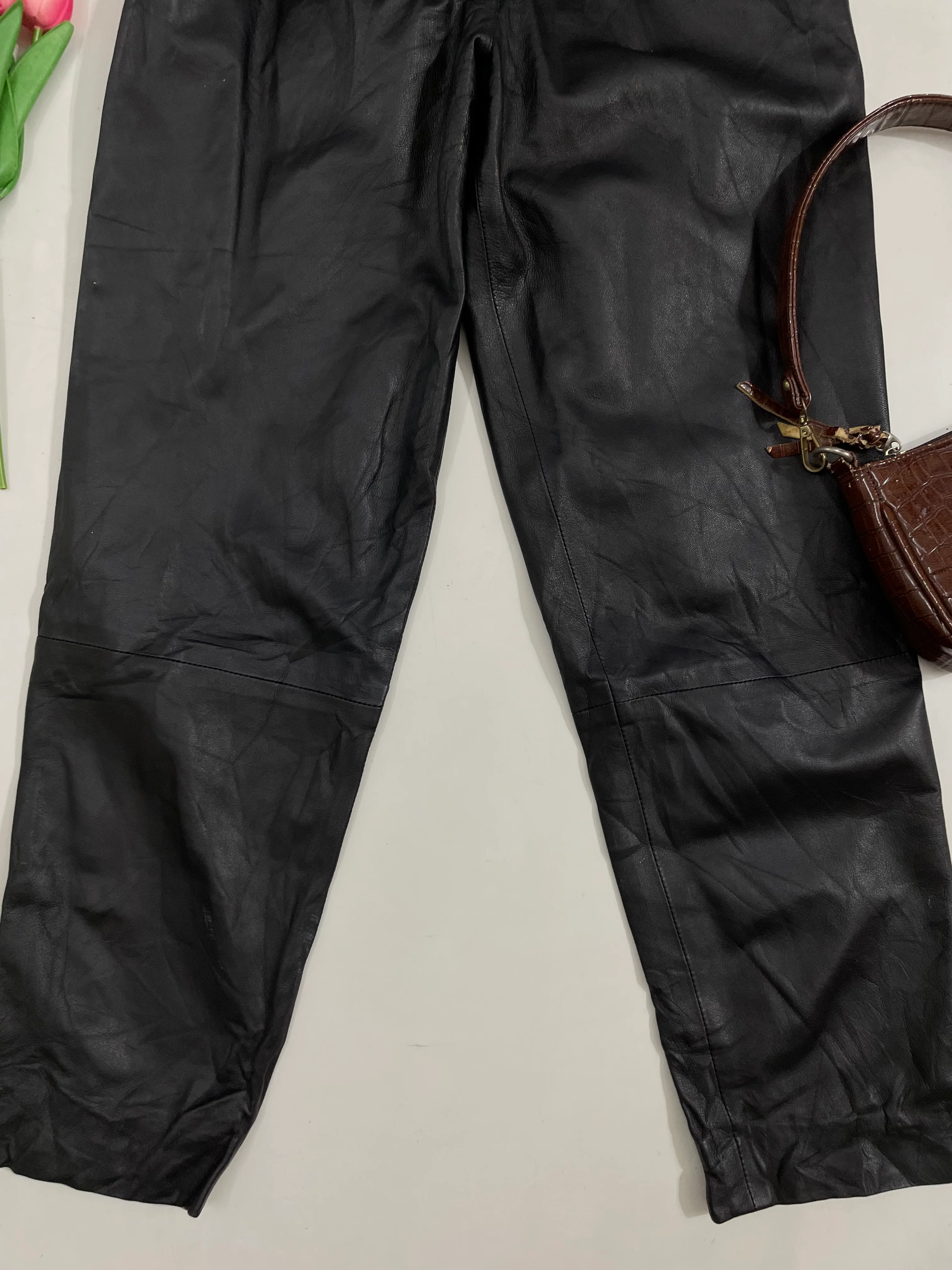 Rodney Clark Faux Leather Pants - Waist 24 - Image 3