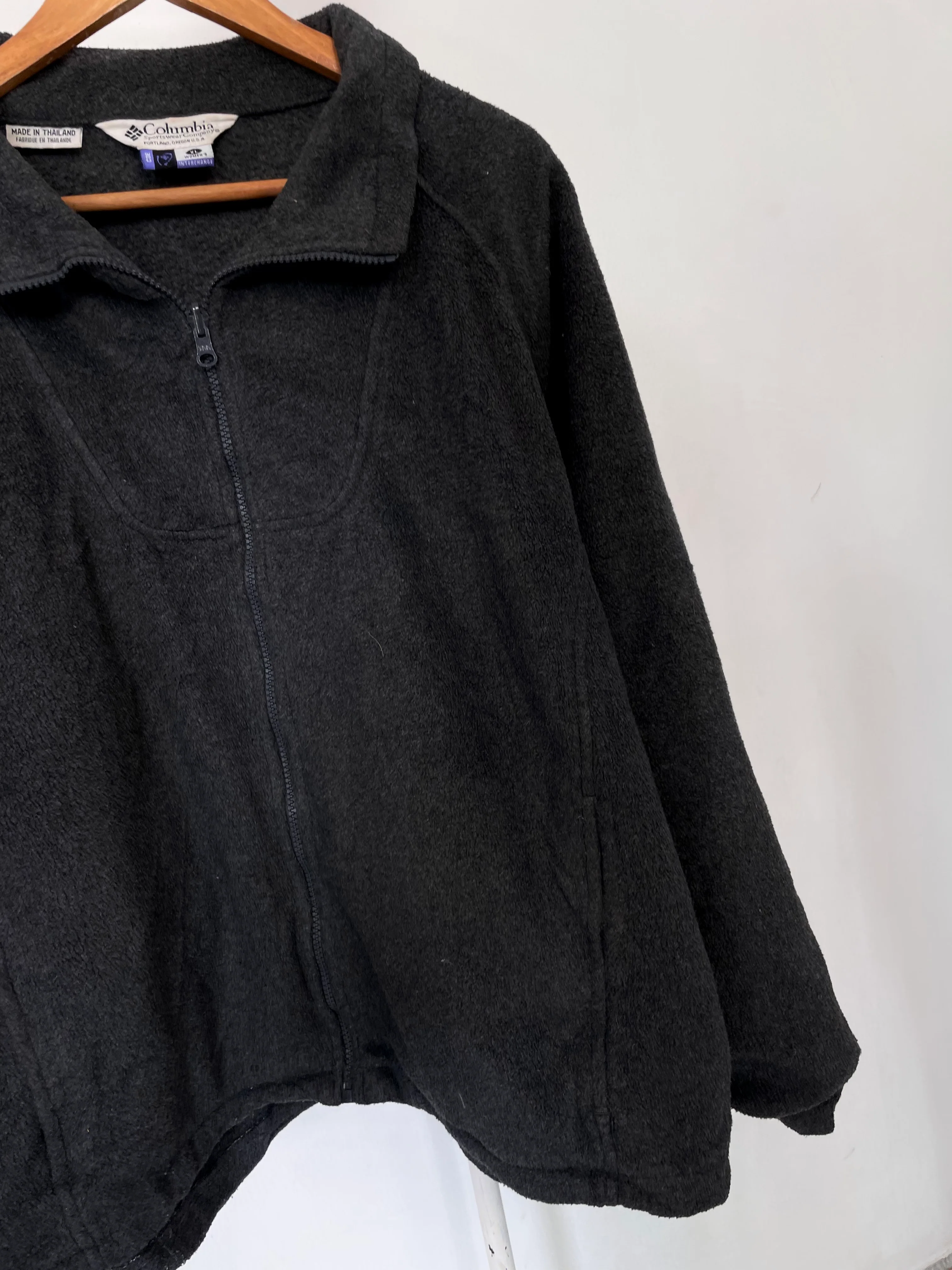 Columbia Vintage Fleece Grey Jacket-Bust 50 - Image 3