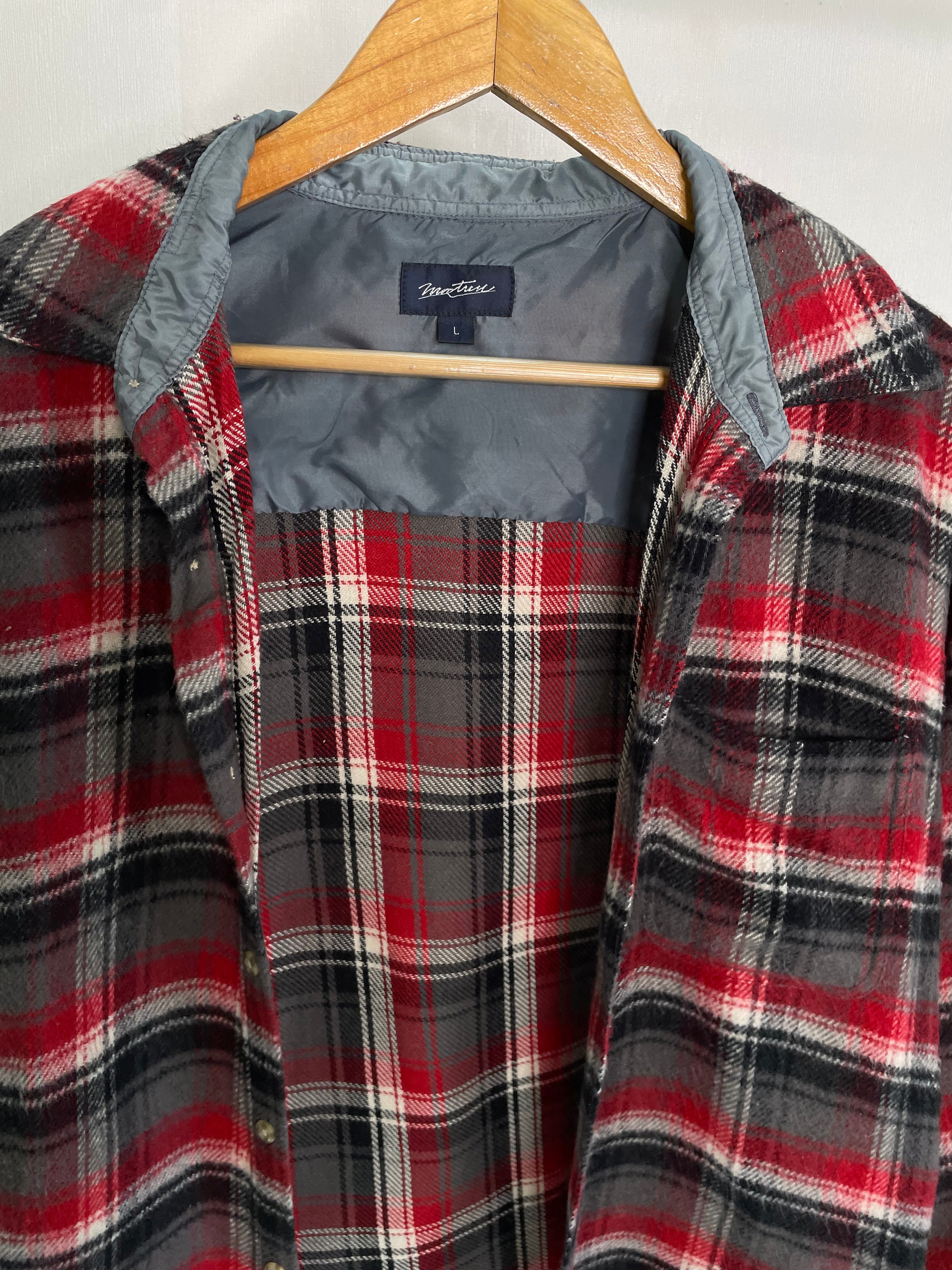 Matrix Plaid Shacket - Bust 38 - Image 2