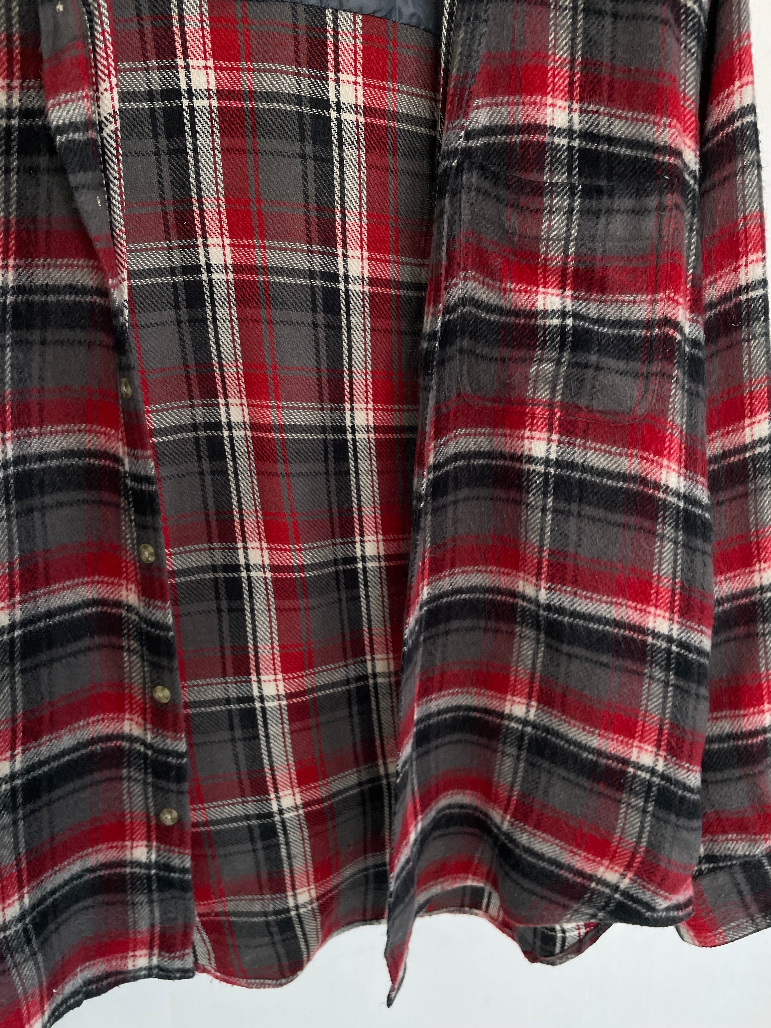 Matrix Plaid Shacket - Bust 38 - Image 3