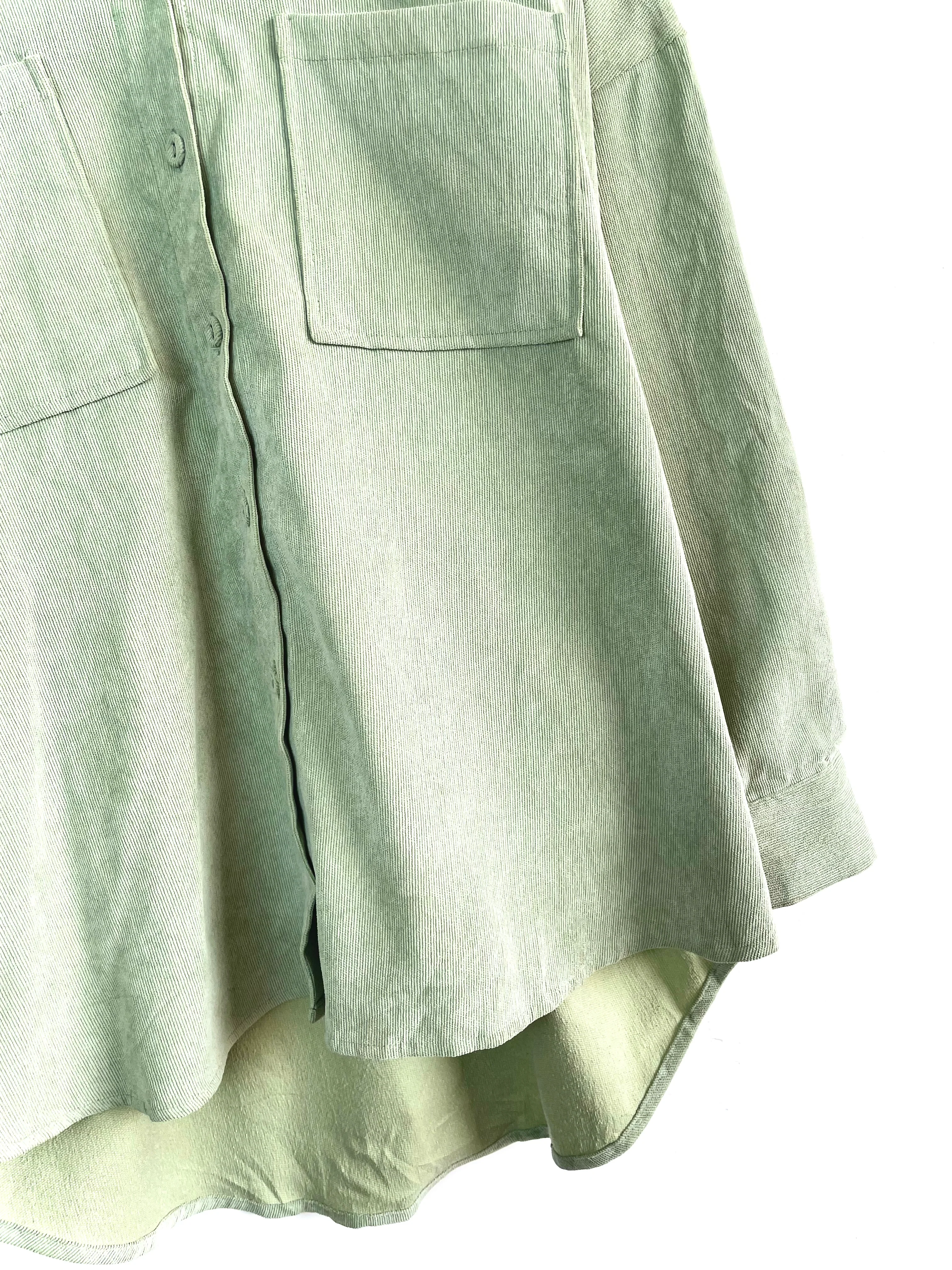 One More Story Corduroy Shirt-Chest 48 - Image 3