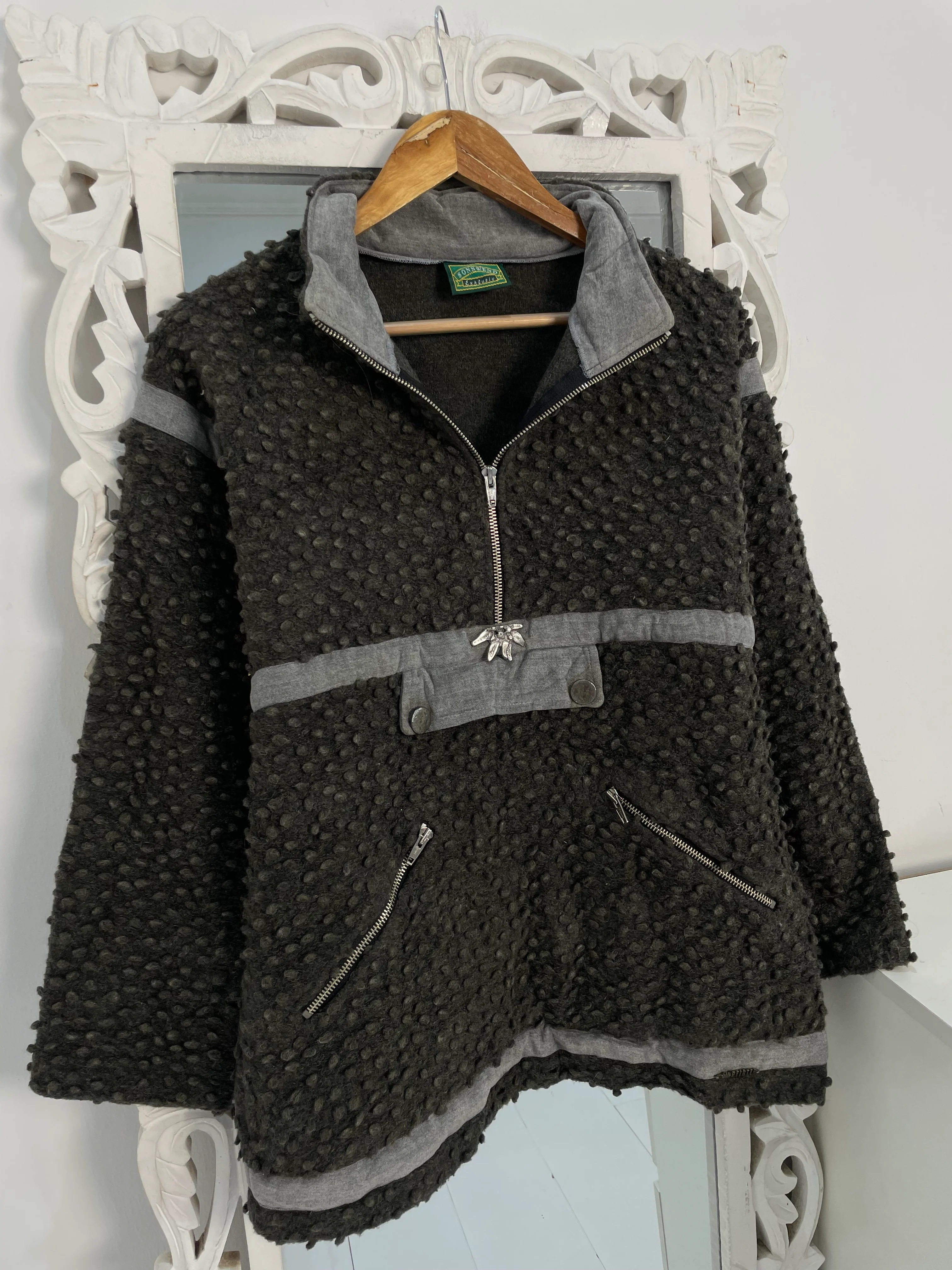 Vintage Thick Fleece Jacket-Chest 42