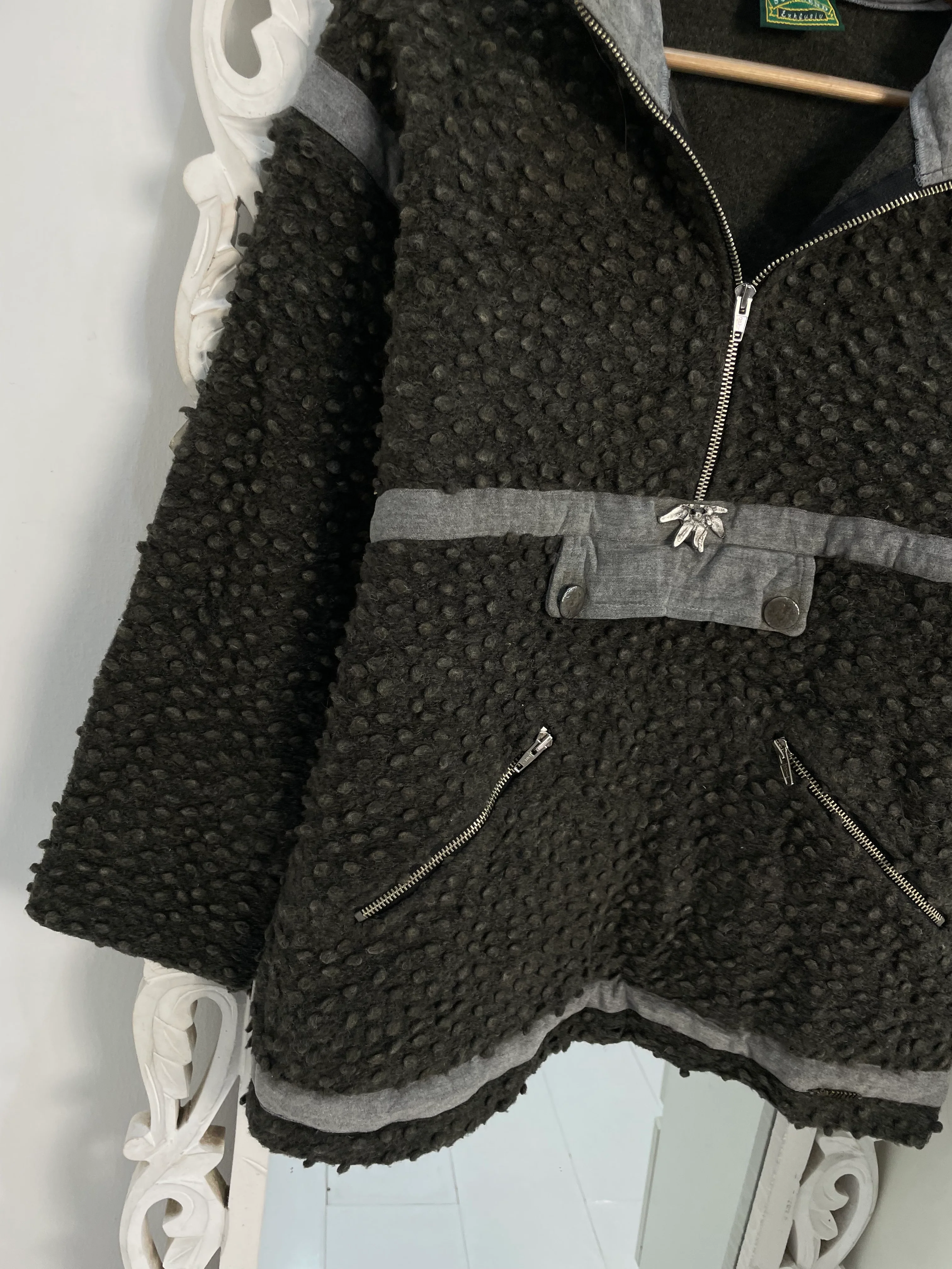 Vintage Thick Fleece Jacket-Chest 42 - Image 2