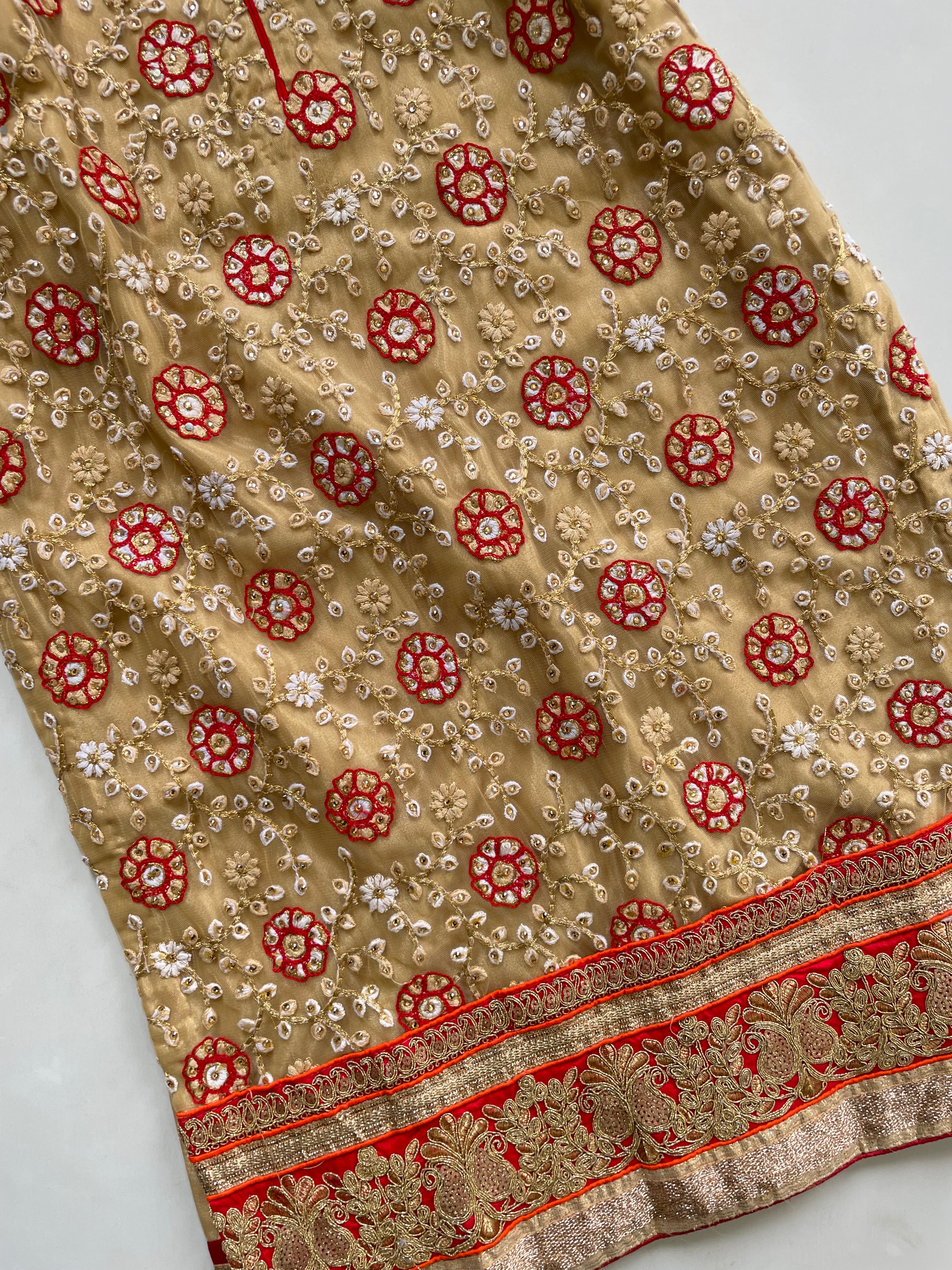 Embroidered Kurta-Bust 34 - Image 3