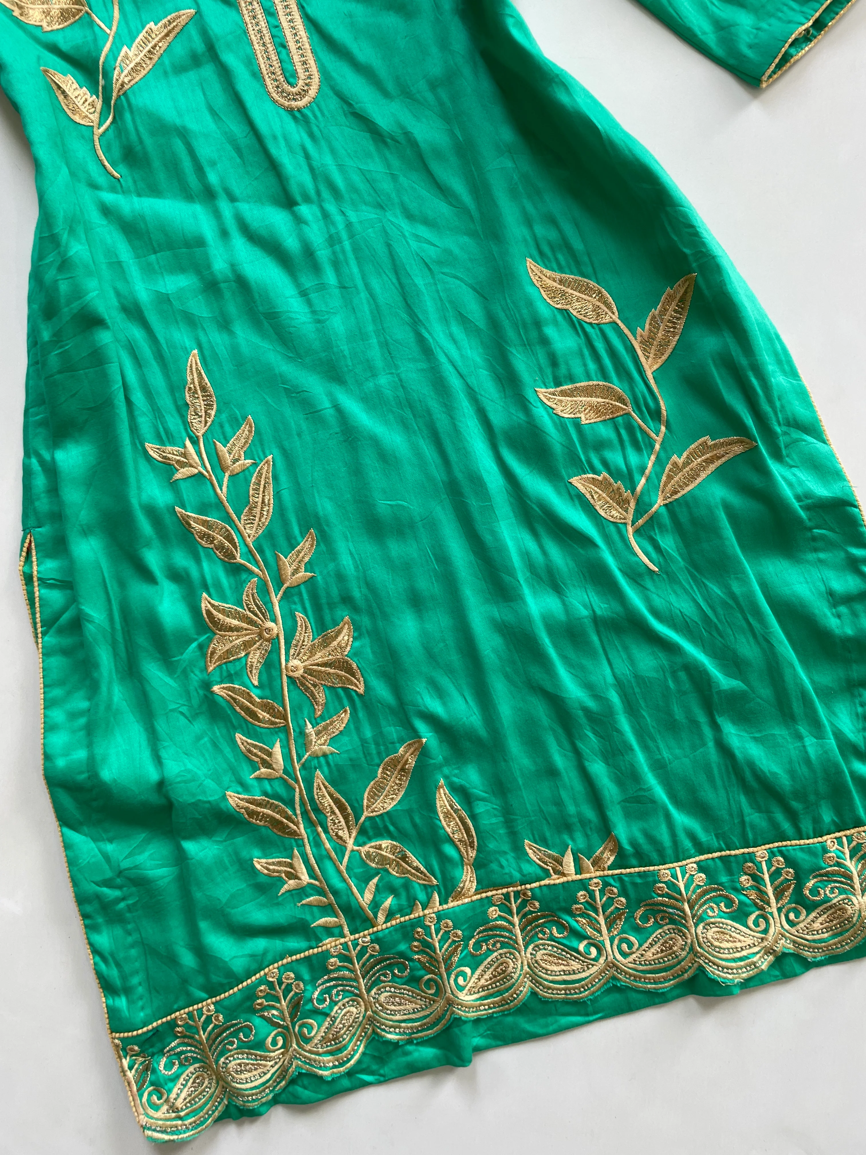 Embroidered Kurta-Bust 34 - Image 3