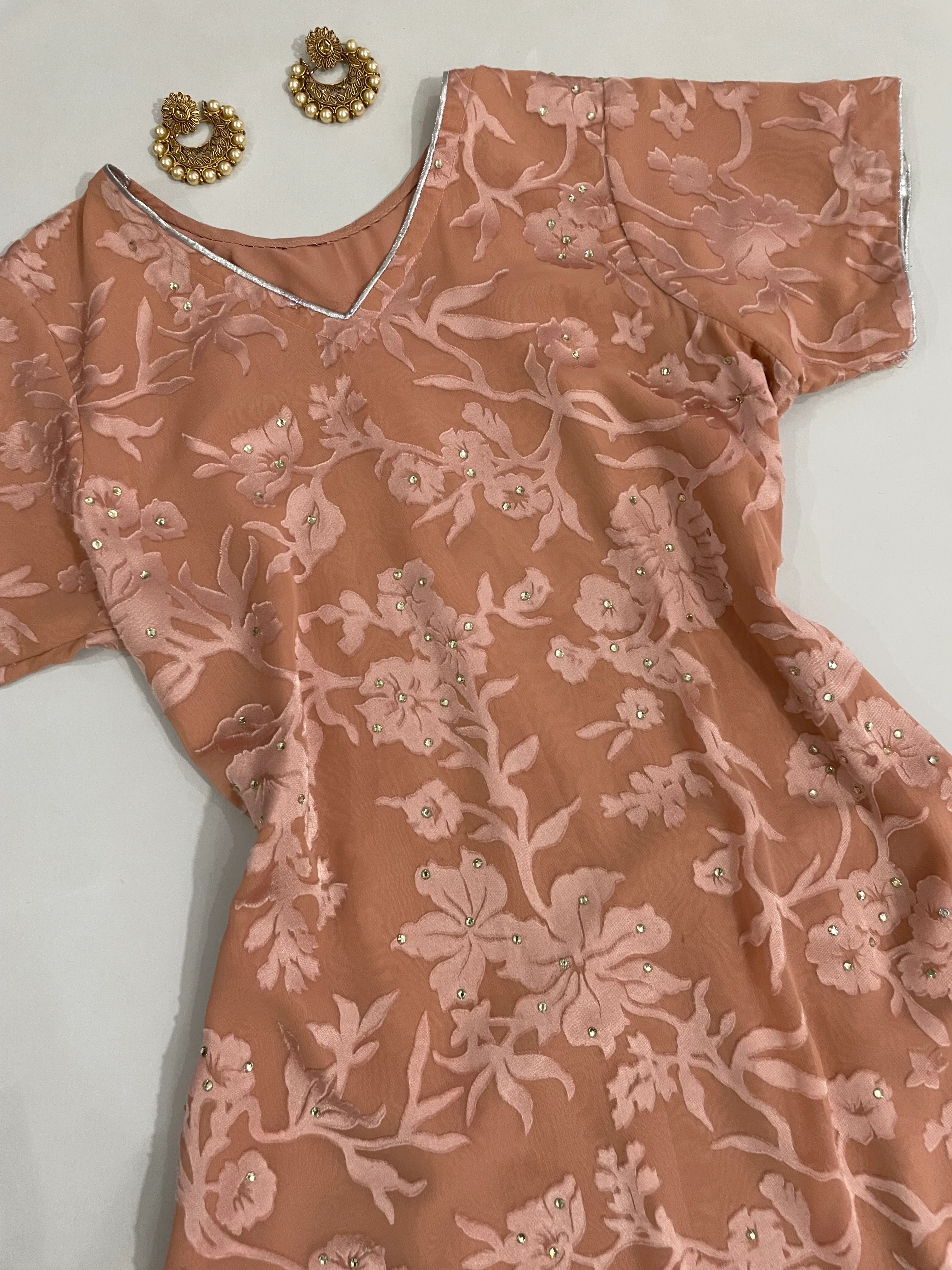 Brasso Rhinestone Kurta-Bust 42 - Image 2