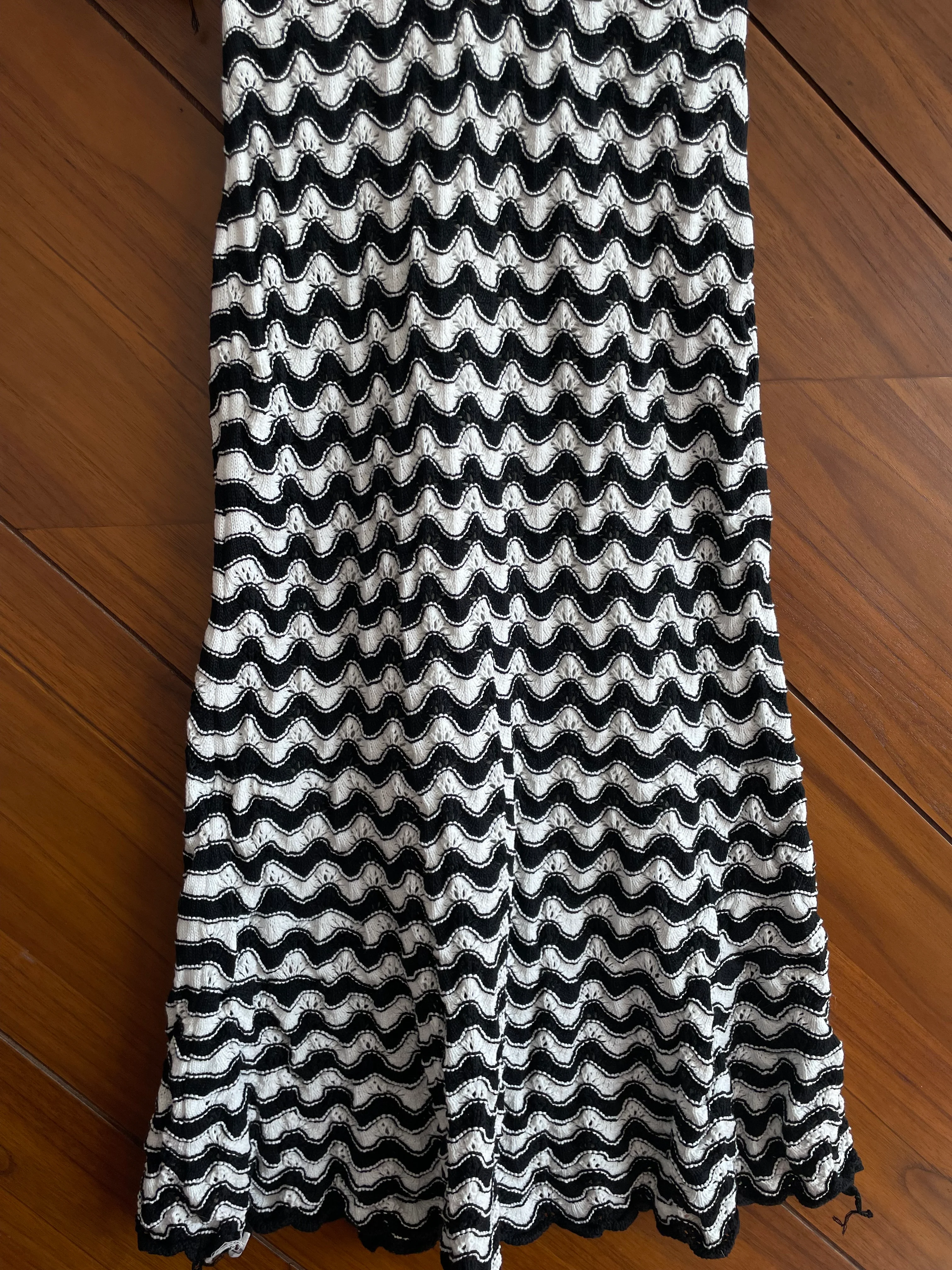 Crochet Long Bodyfitted Dress-Bust 36 to 38 - Image 3