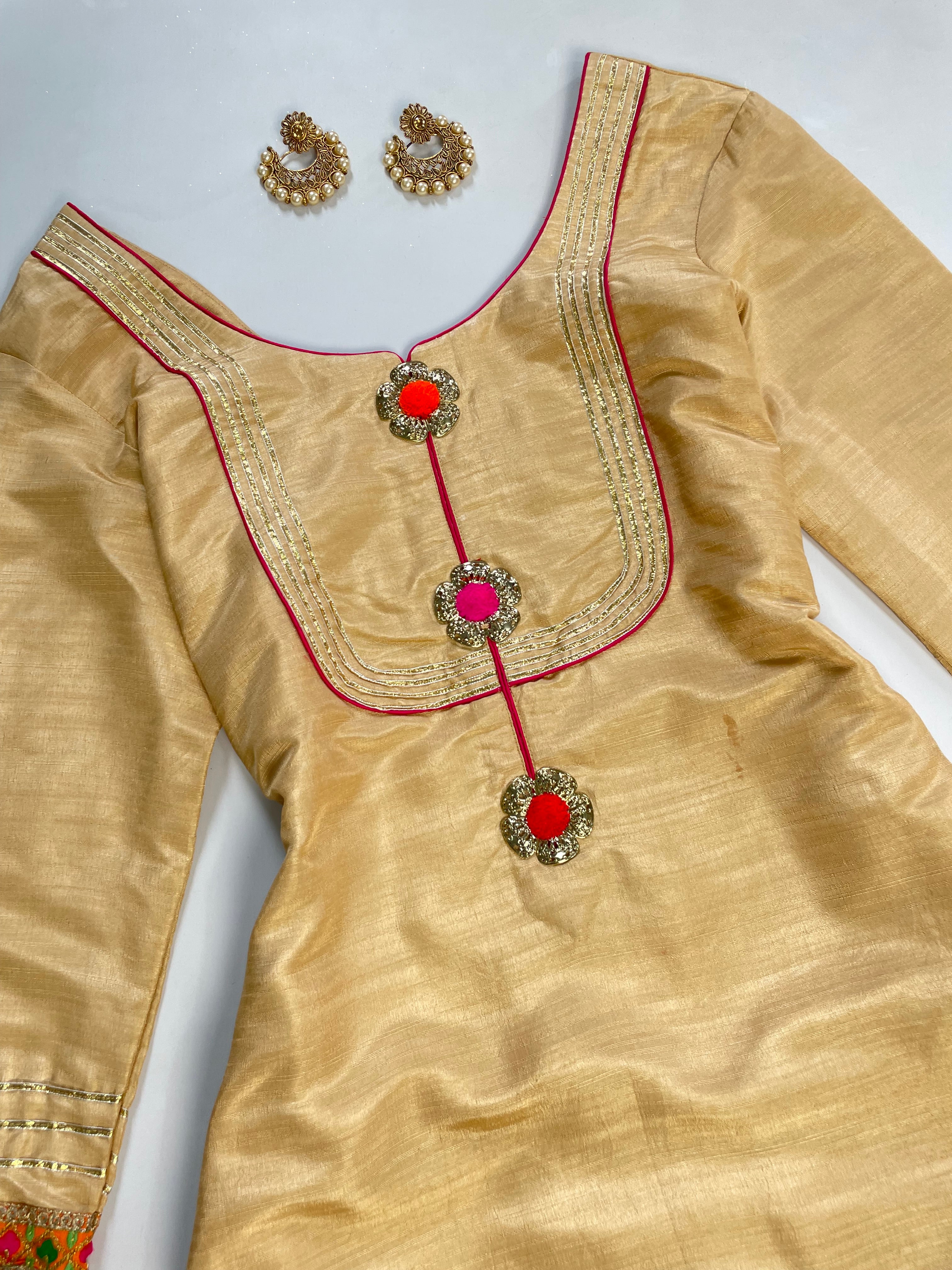 Flower Brooch Kurti-Bust 40 - Image 2