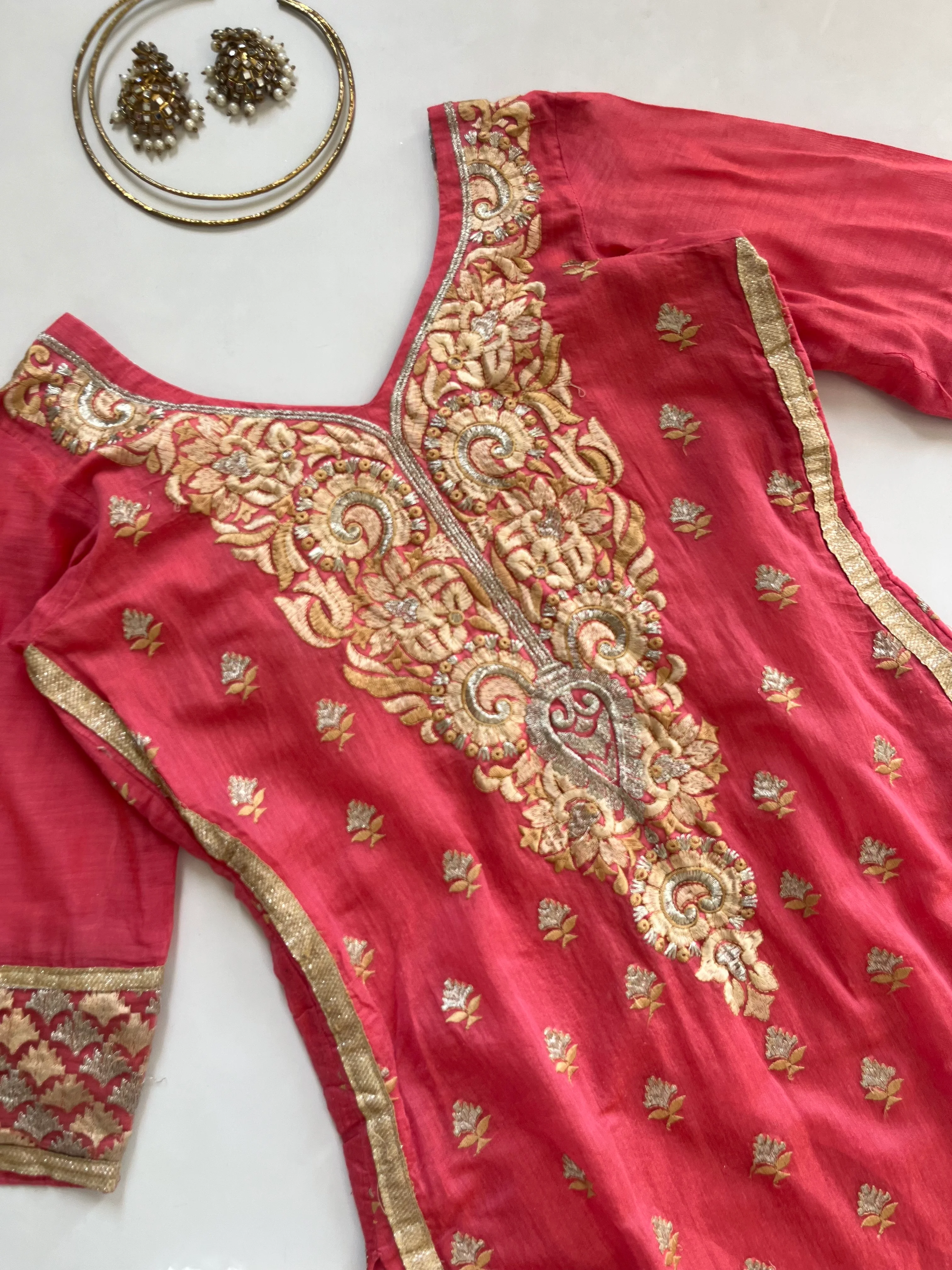 Embroidered Kurti-Bust 34 - Image 2