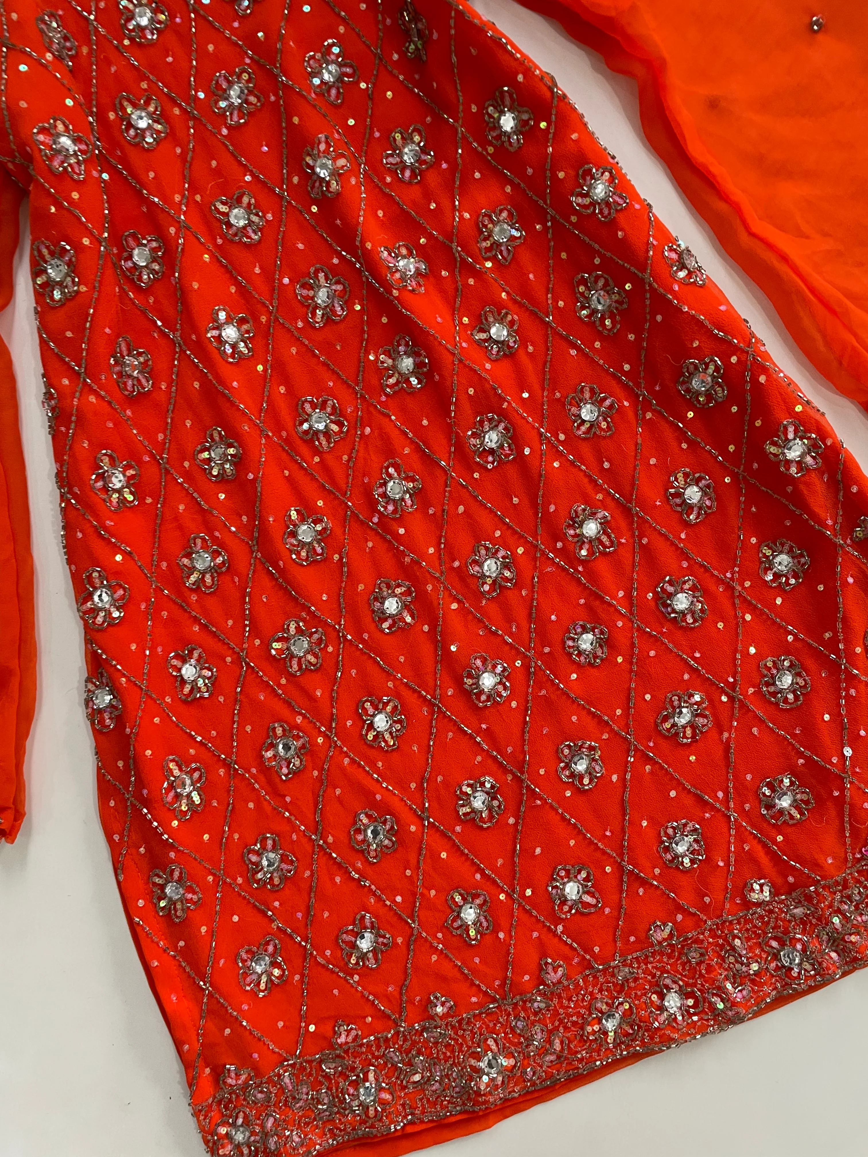 Heavily Hand Embroidered Kurti-Bust 38 - Image 3