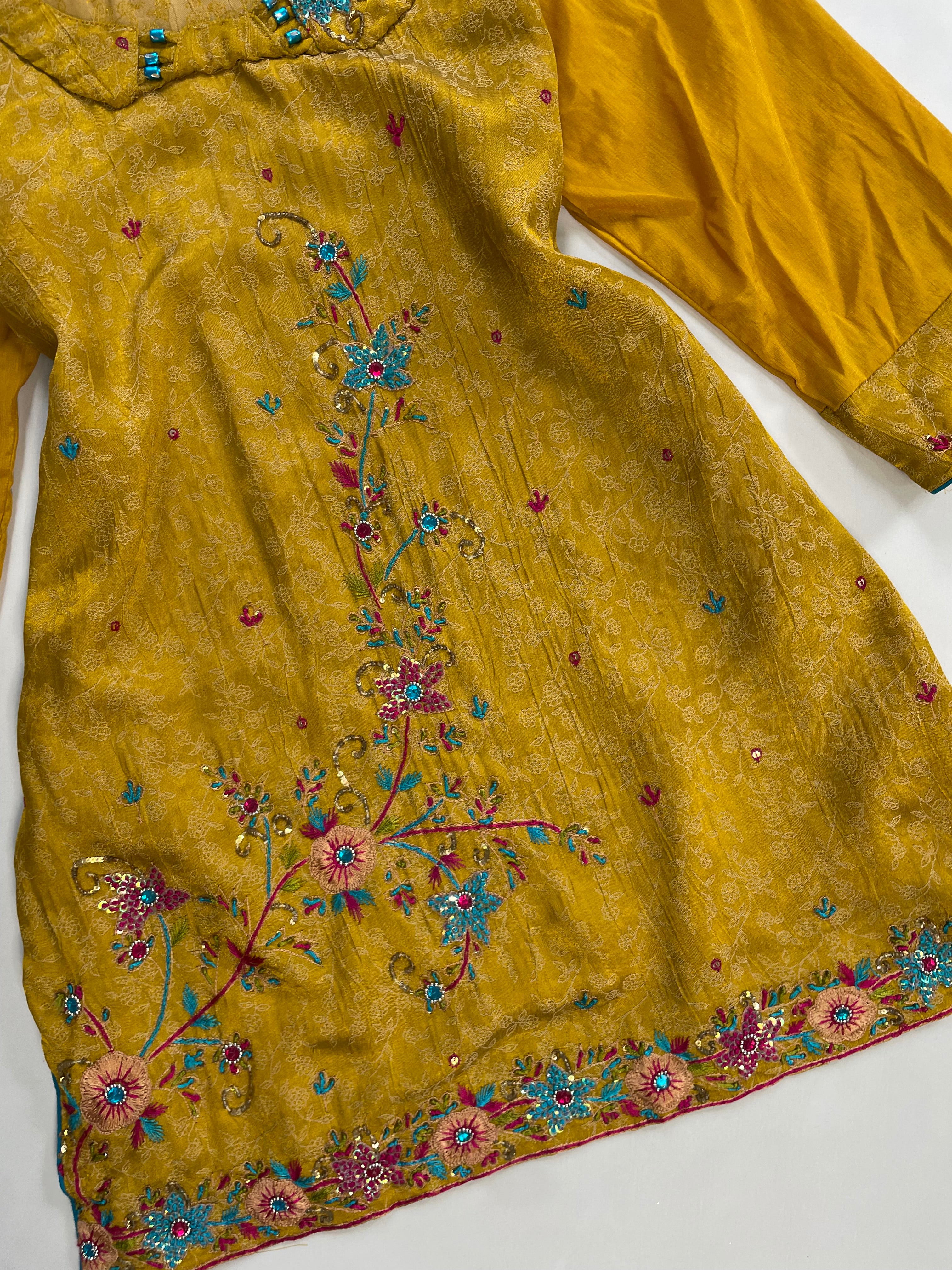 Embroidered Short Kurti-Bust 34 - Image 3