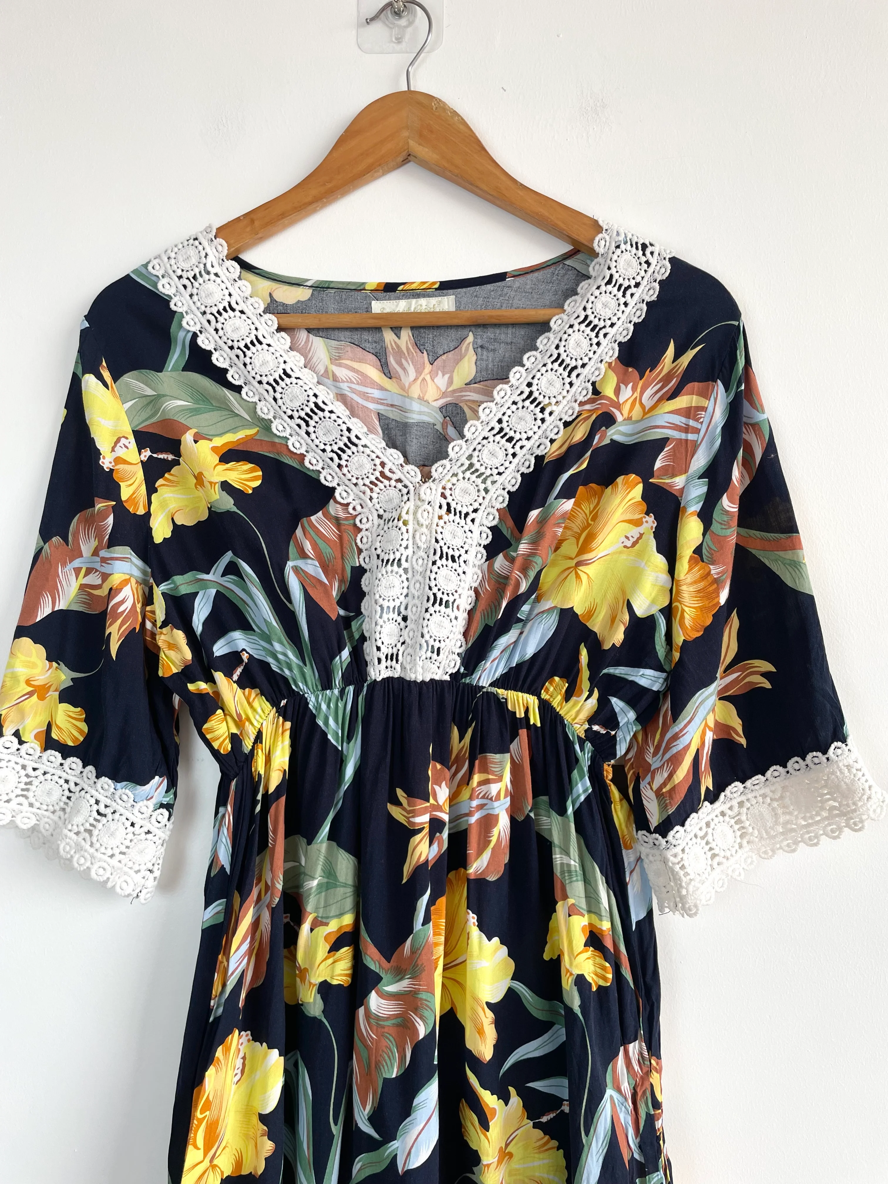Lace Cotton Dress-Bust 36 - Image 2