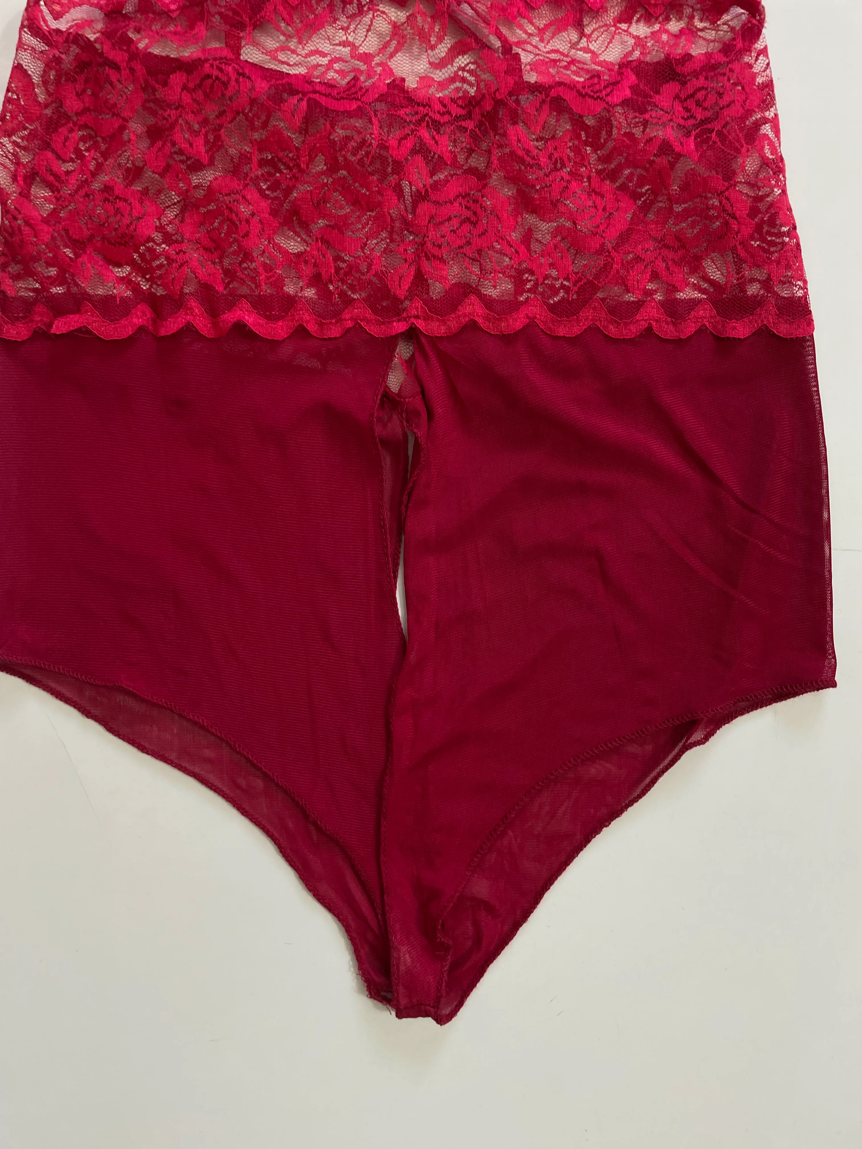 Red Lace Lingerie-Bust 30 to 34 - Image 3