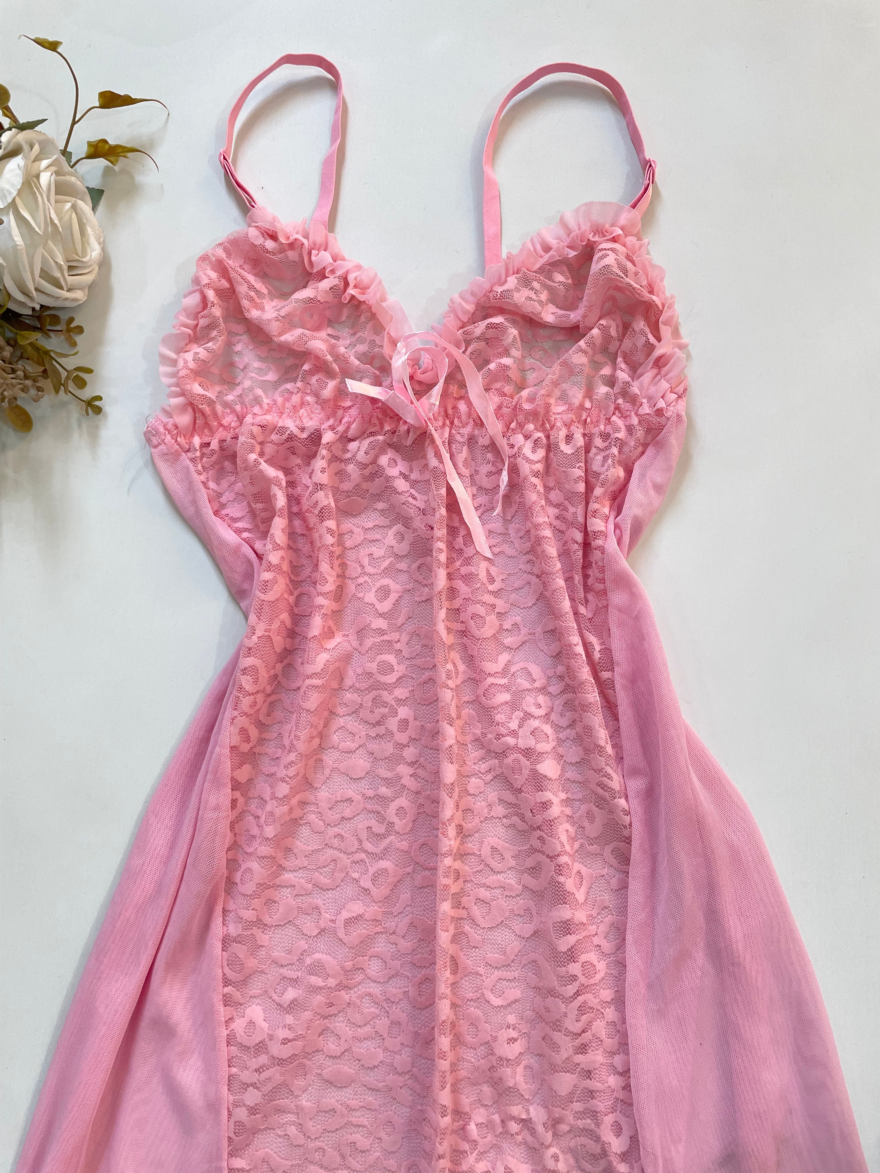 Sheer Lingerie Lace Dress-Bust 30 to 34 - Image 2