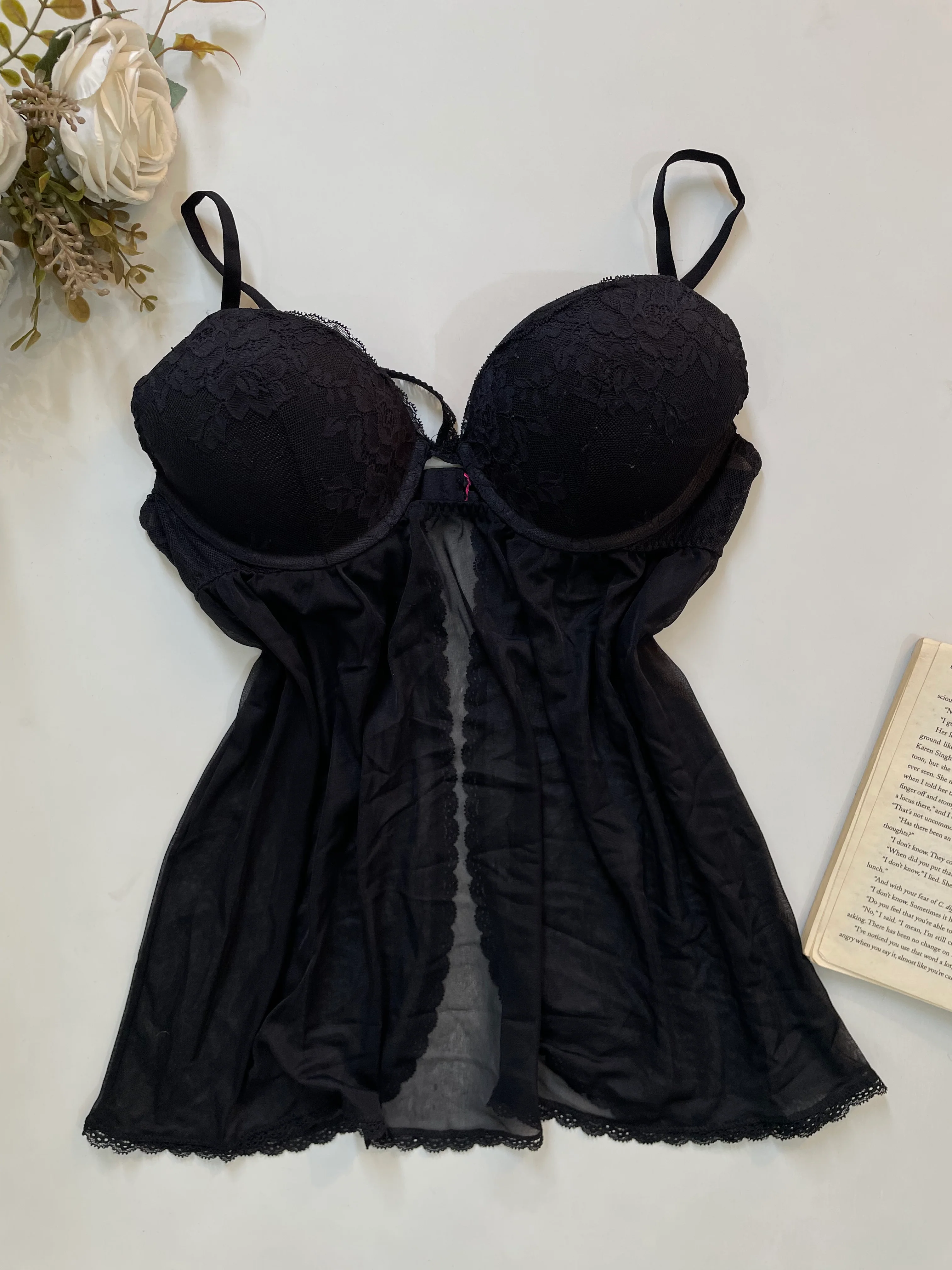Lingerie Lace Dress-Bust 34