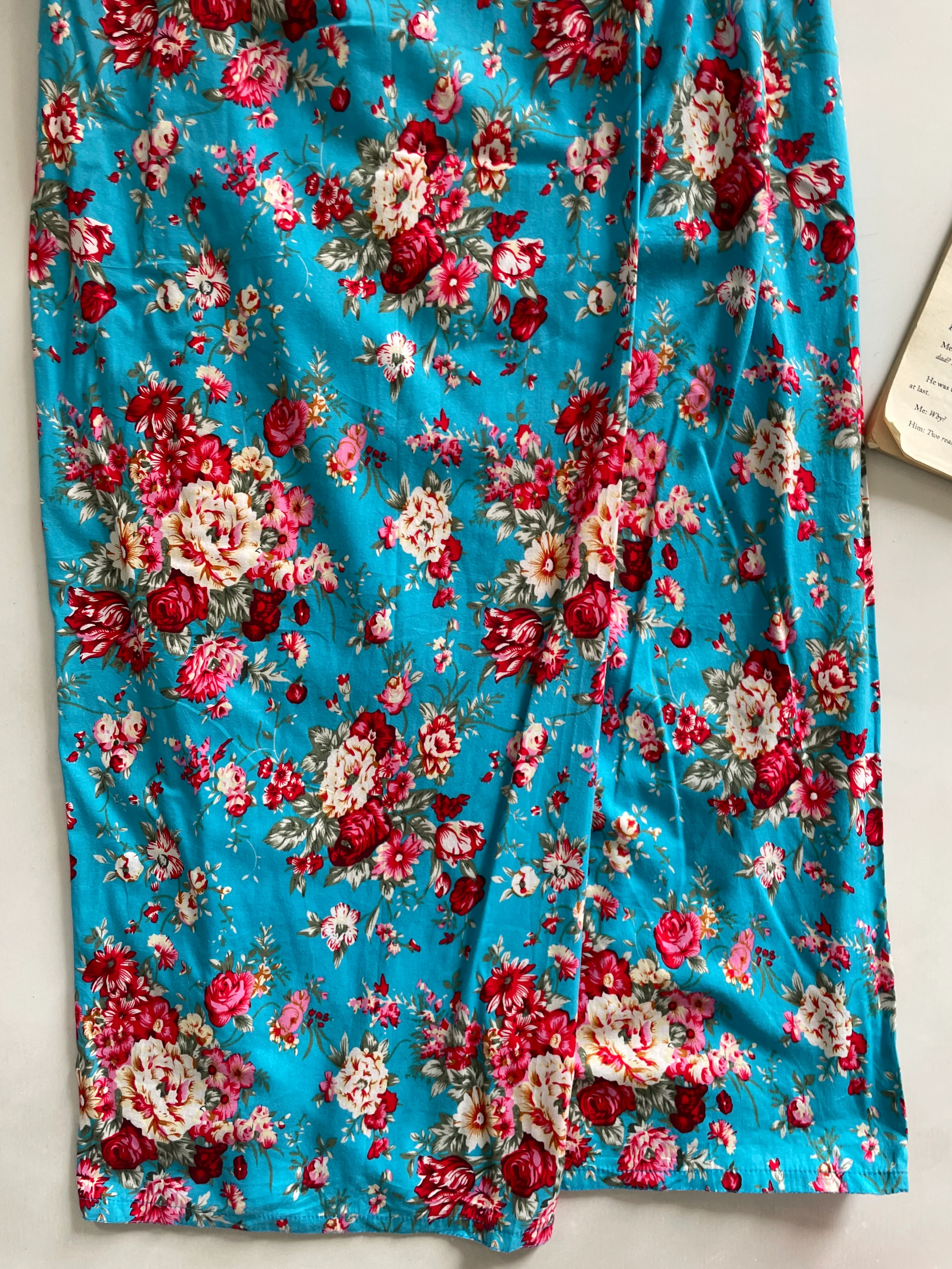 Floral Long Skirt-Waist 22 to 26 - Image 3
