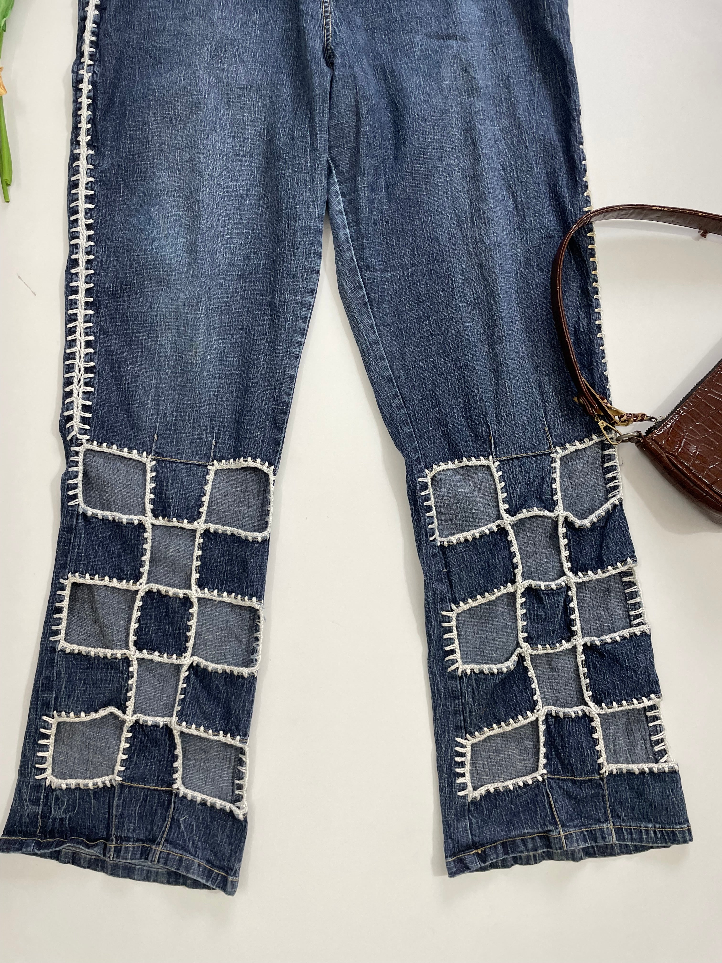 Cutout Denim Jeans-Waist 38 - Image 2