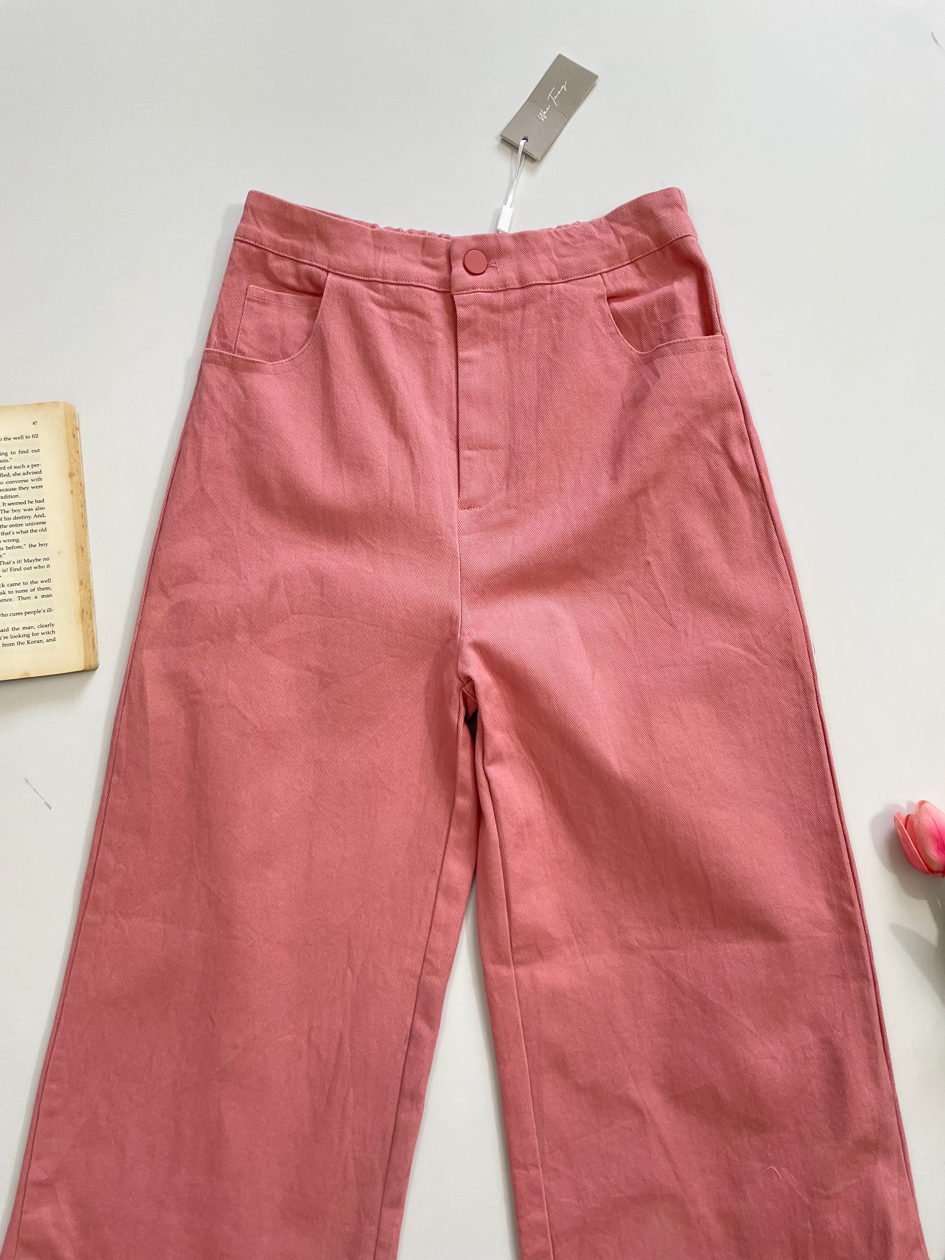 Wer Tang Denim Tagged Pants-Waist  26 - Image 2
