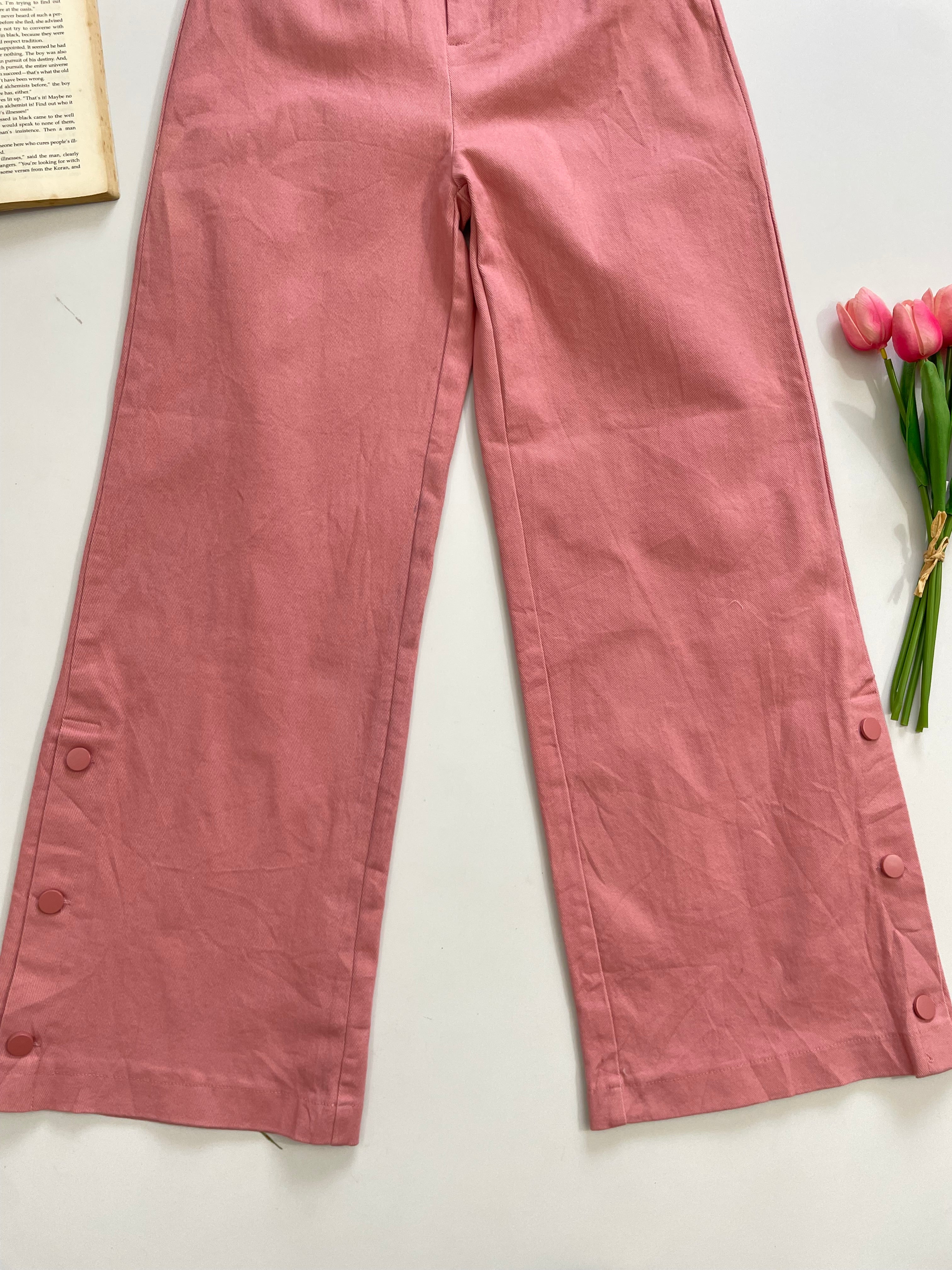 Wer Tang Denim Tagged Pants-Waist  26 - Image 3