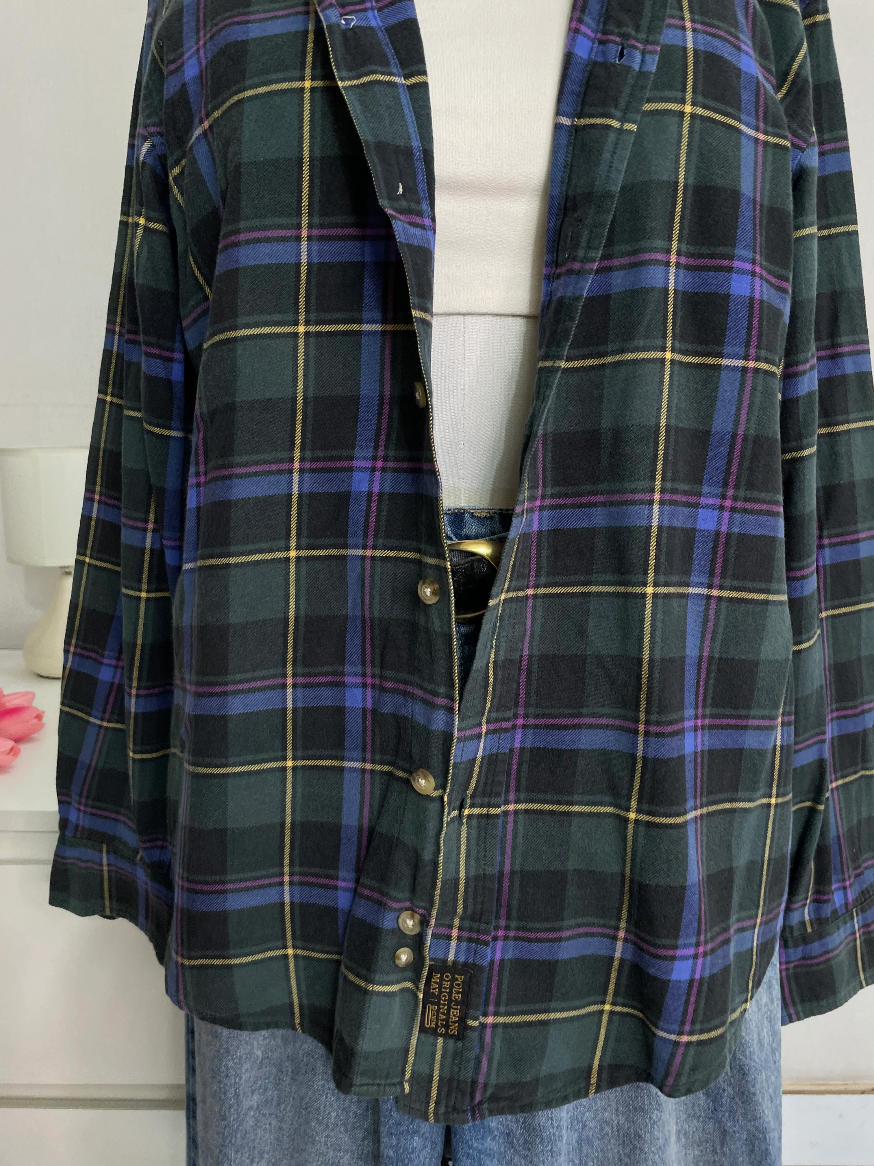 Plaid Shirt - Bust 40 - Image 3