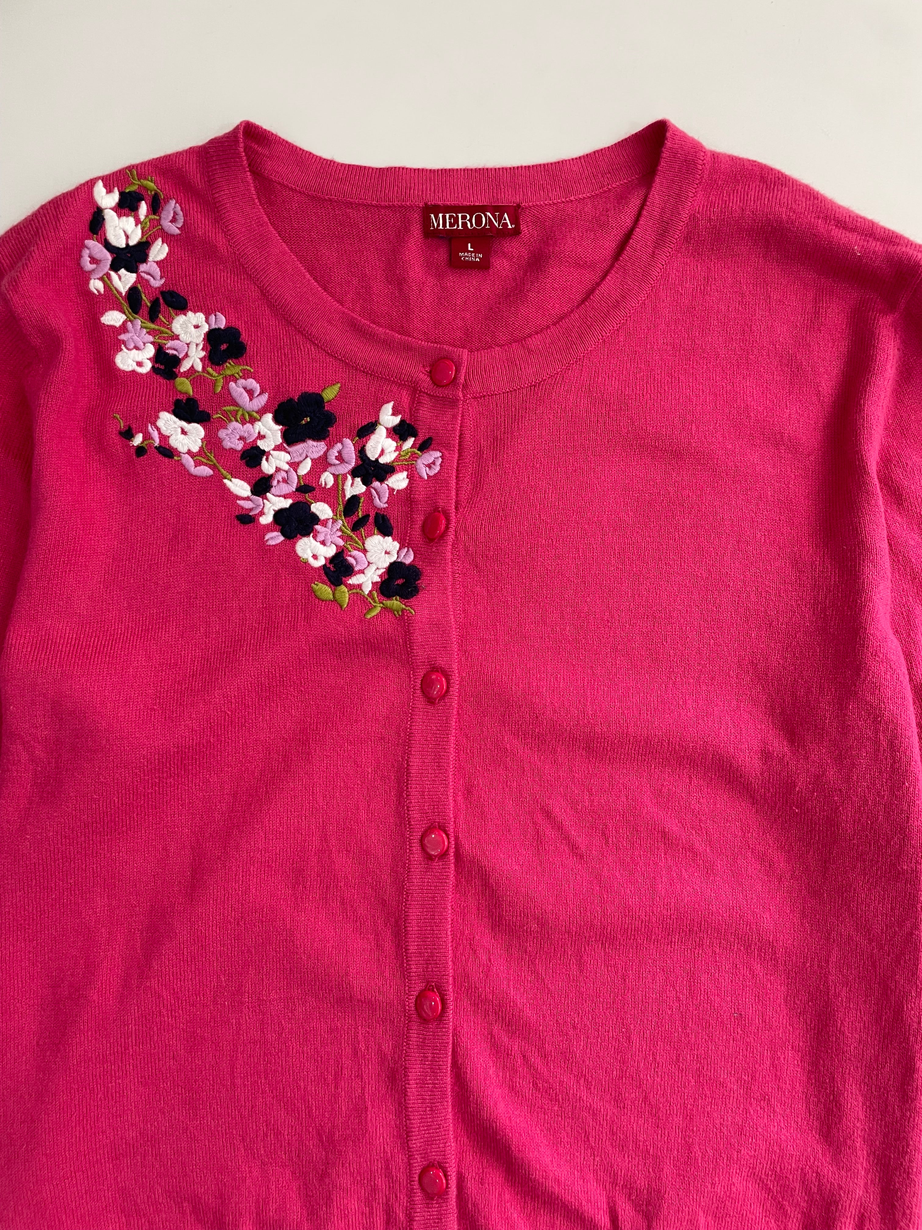 Merona Embroidered Pre Winter Top-Bust 40 to 42 - Image 2