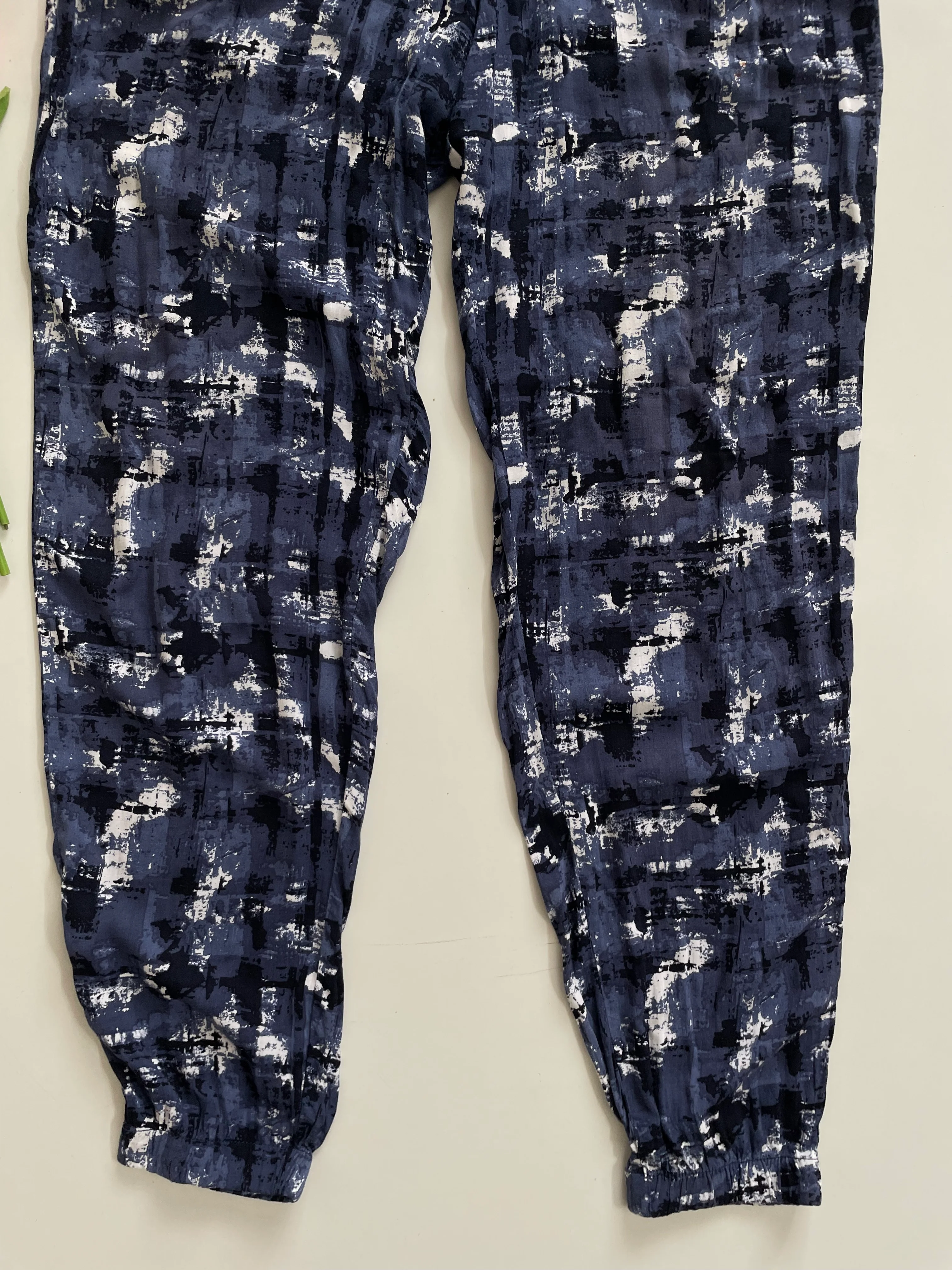 UPFASHION PRINTED BLUE BLACK - PANTS 28 TO 32 - Image 3