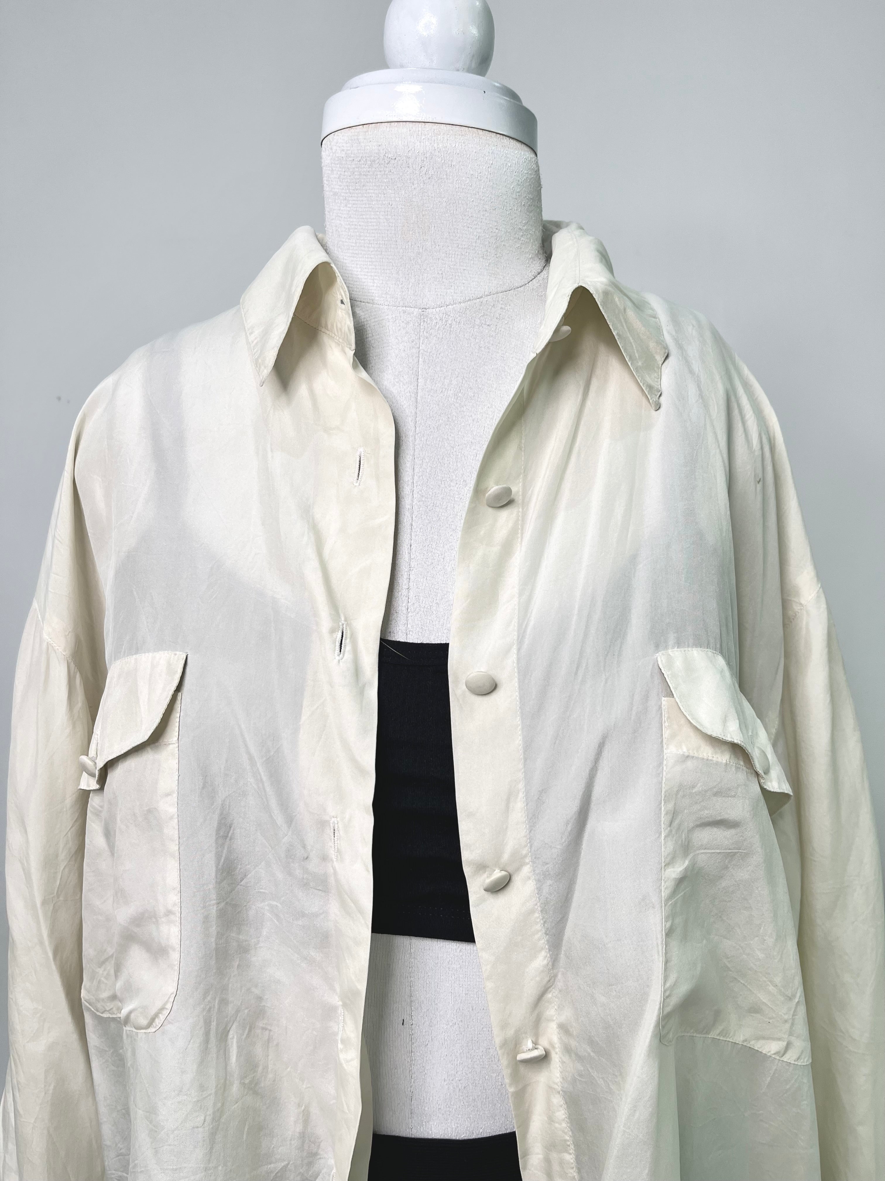 Carla Morghen Pure Silk Shirt-Bust 44 - Image 2