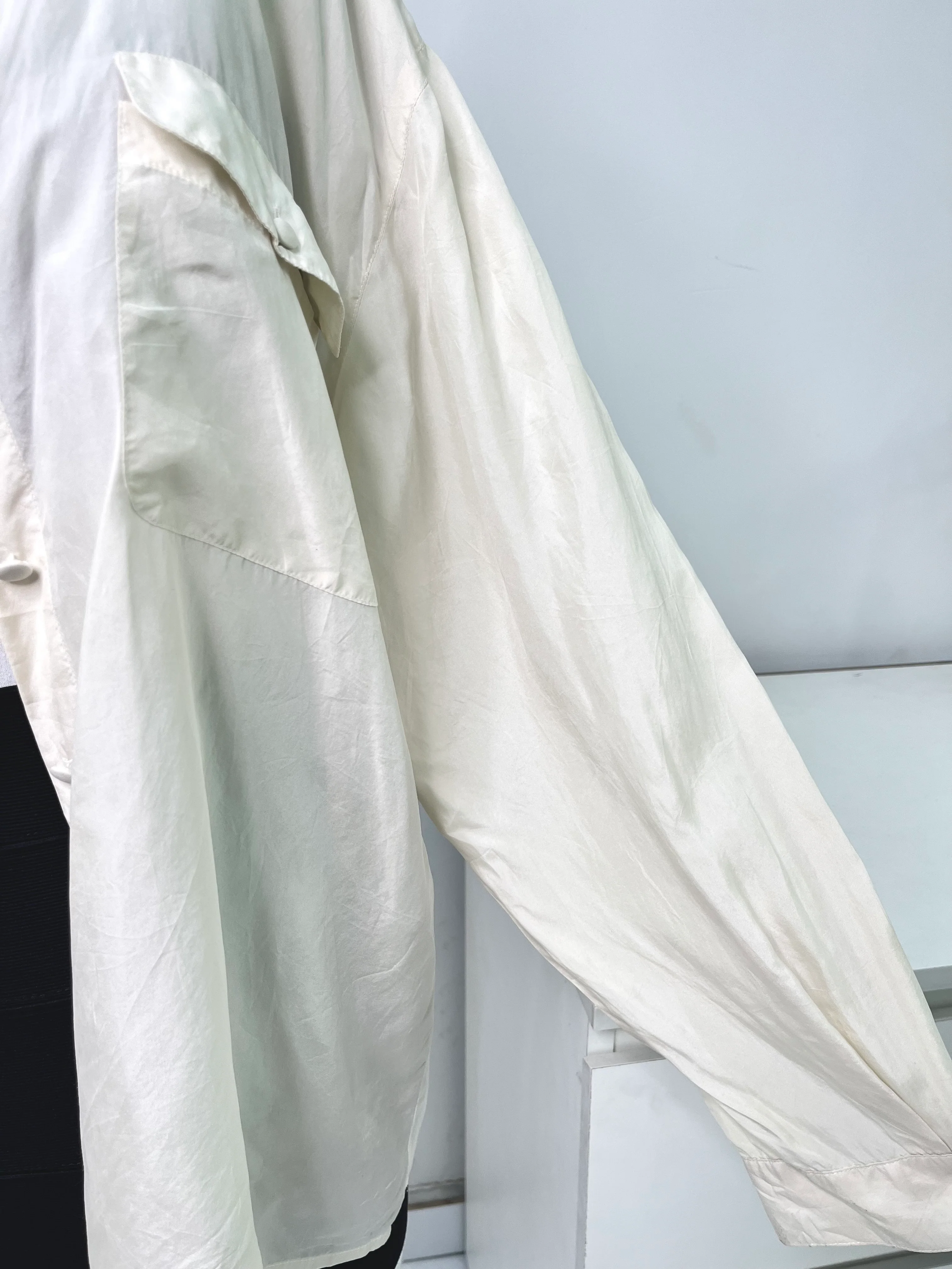 Carla Morghen Pure Silk Shirt-Bust 44 - Image 3