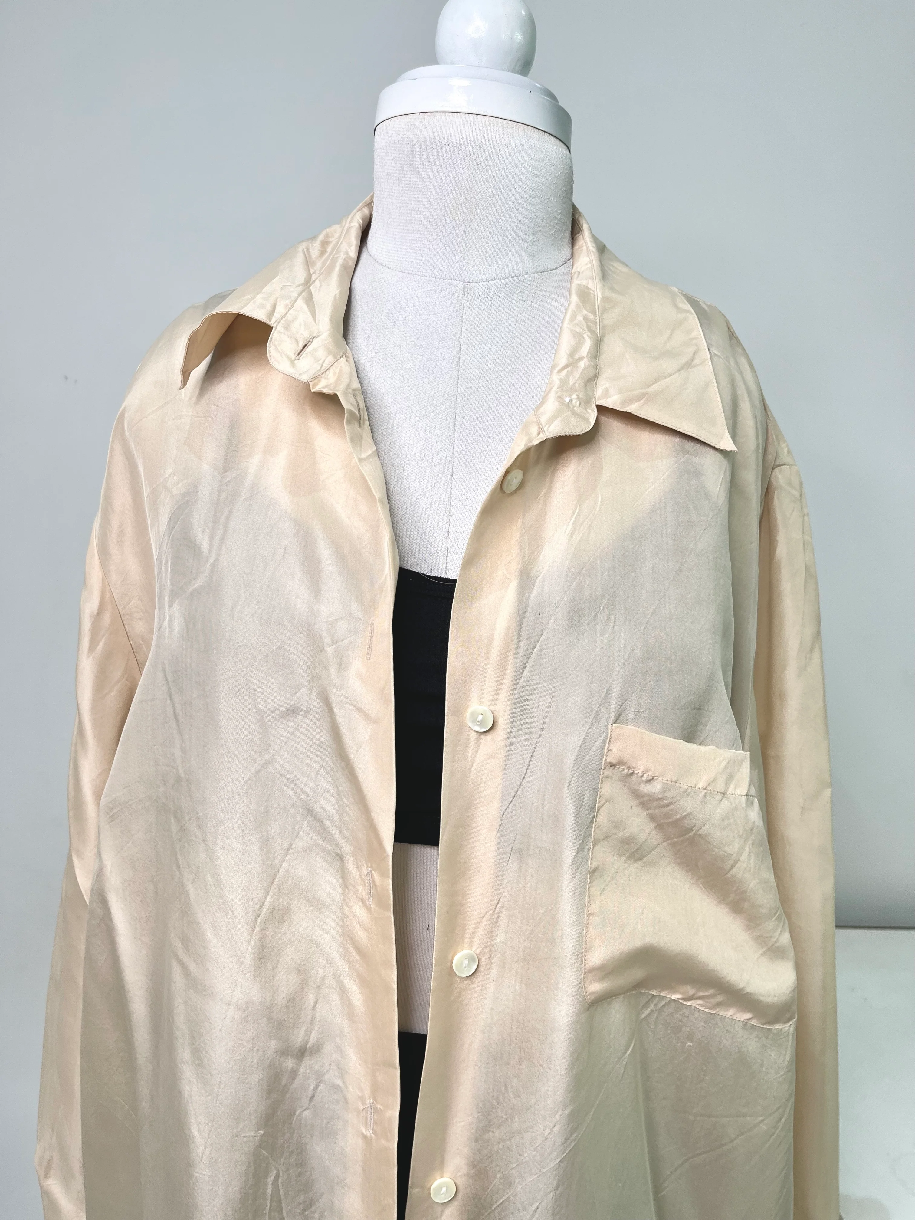 Pure Silk Shirt-Bust 46 - Image 2