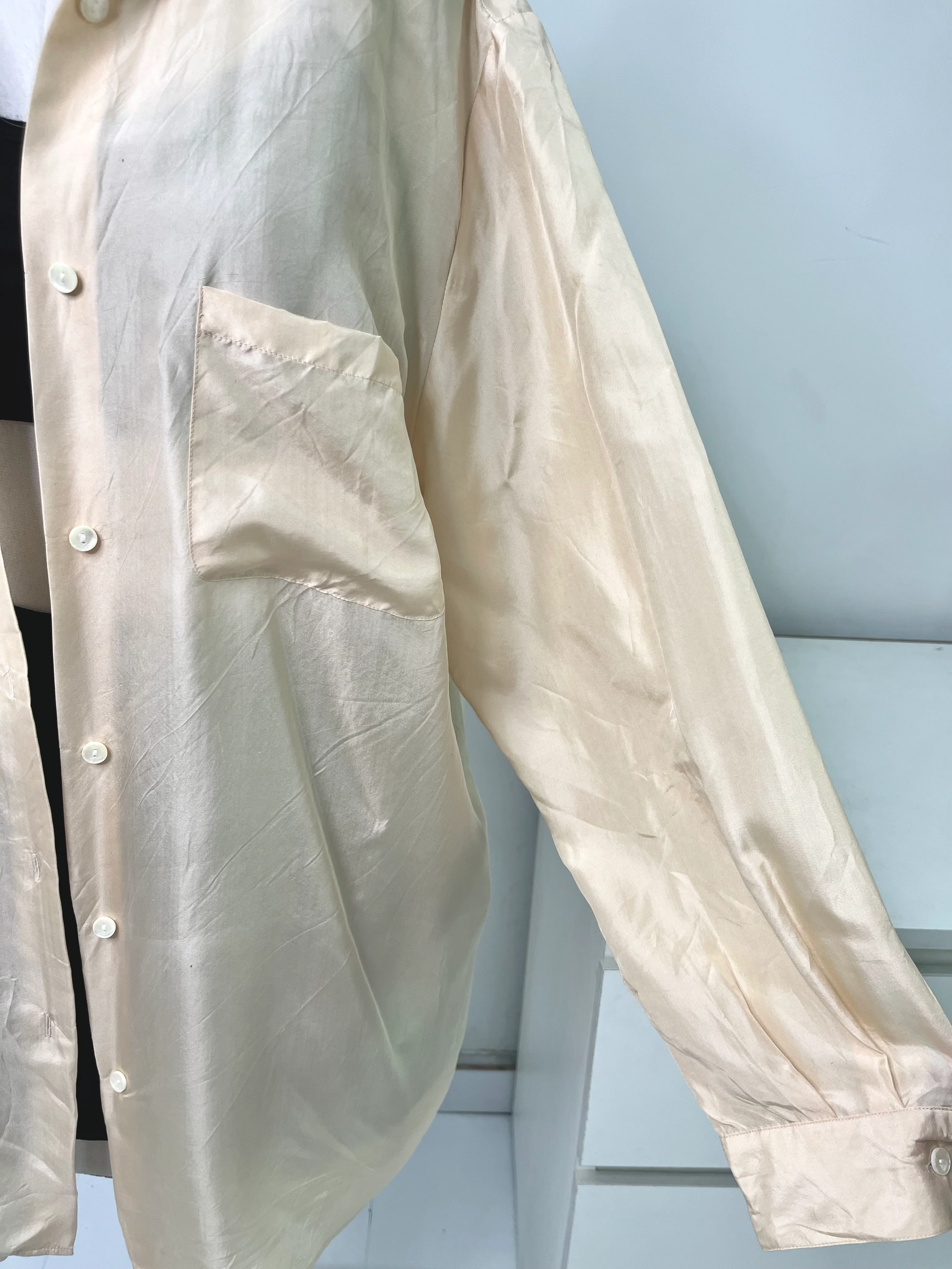 Pure Silk Shirt-Bust 46 - Image 3