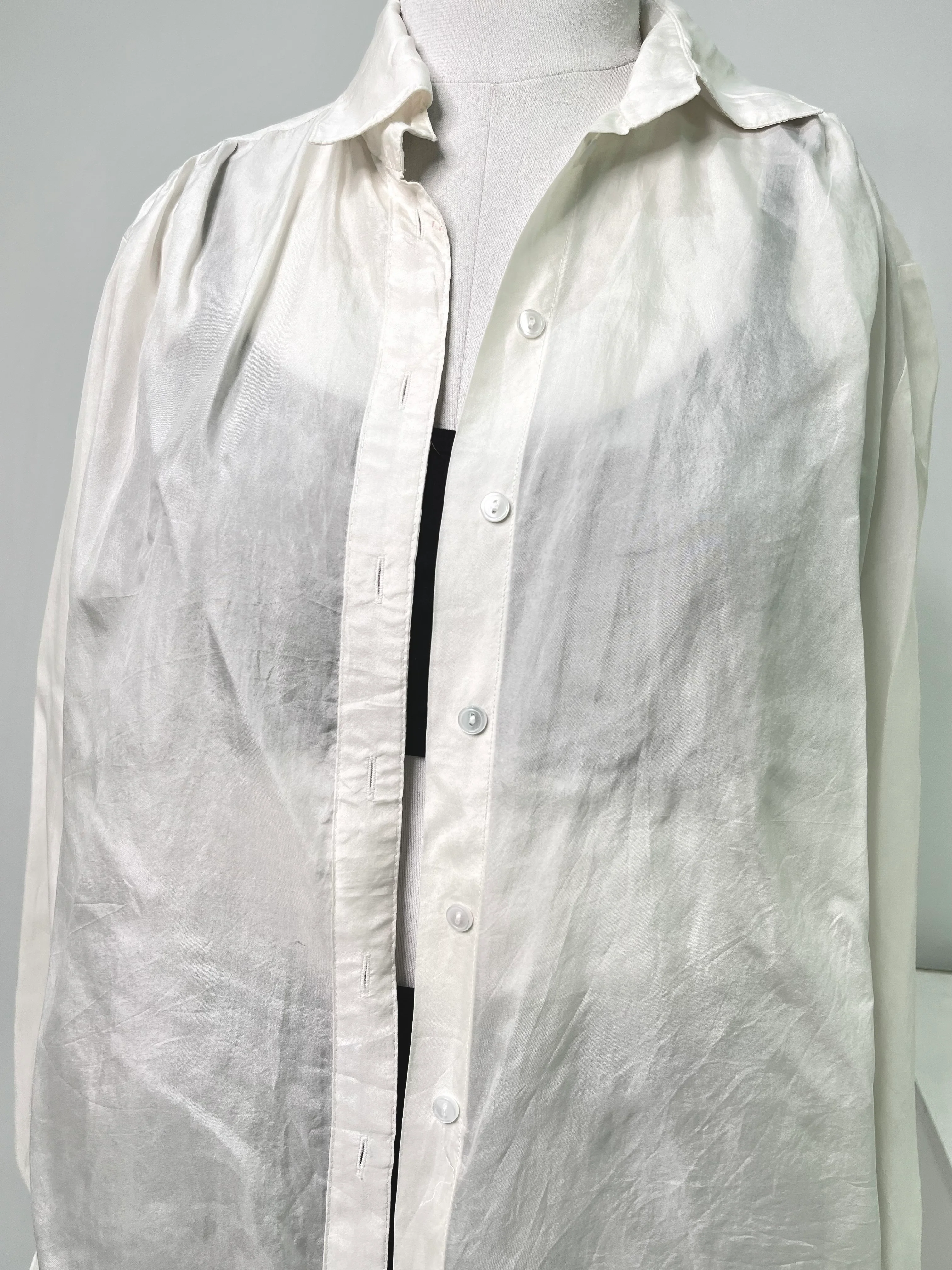 Pure Silk Shirt-Bust 42 - Image 2