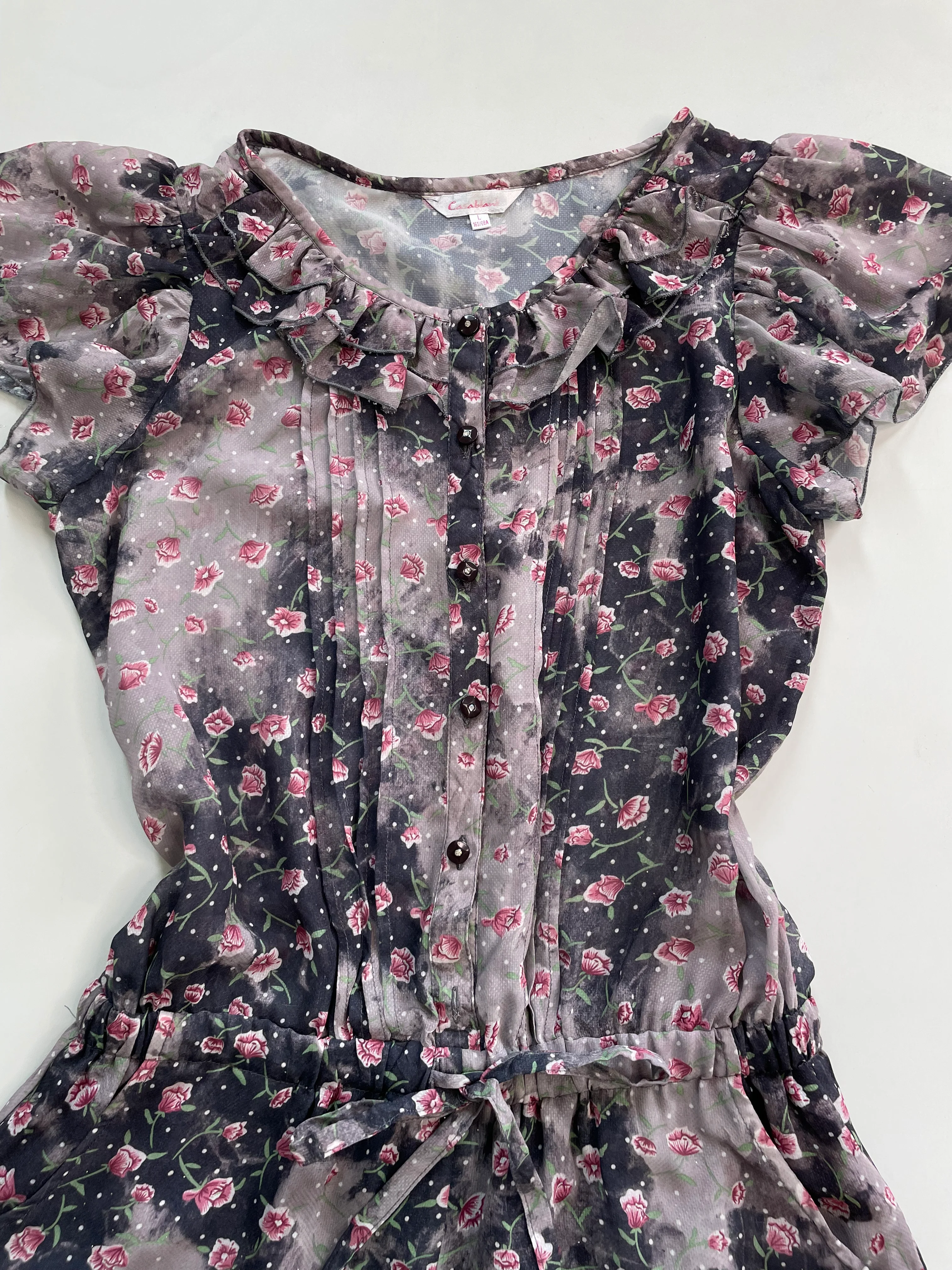 Upper Part Sheer Romper-Bust 36 - Image 2