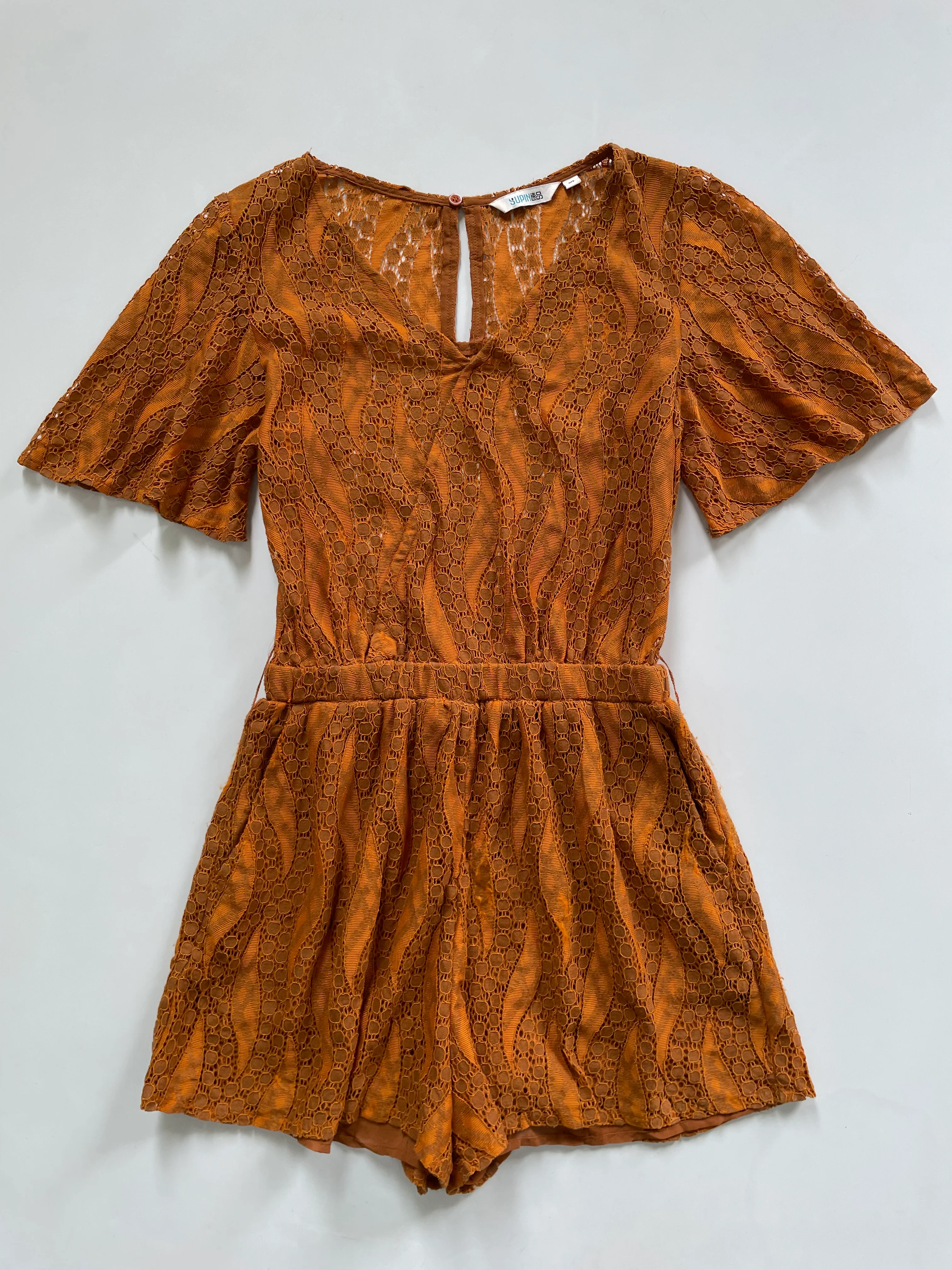 Sheer Romper-Bust 34