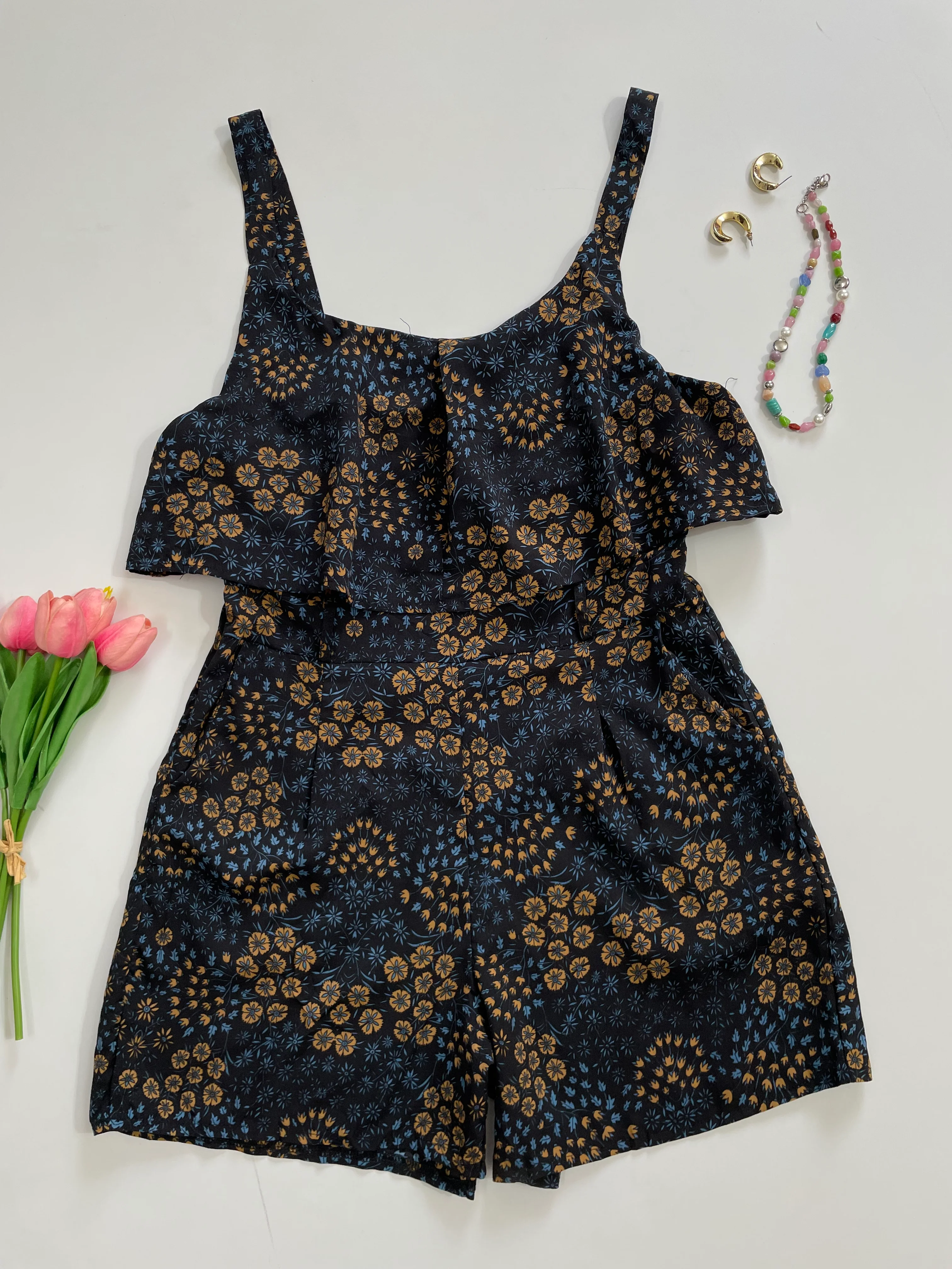 Flower Romper-Bust 32