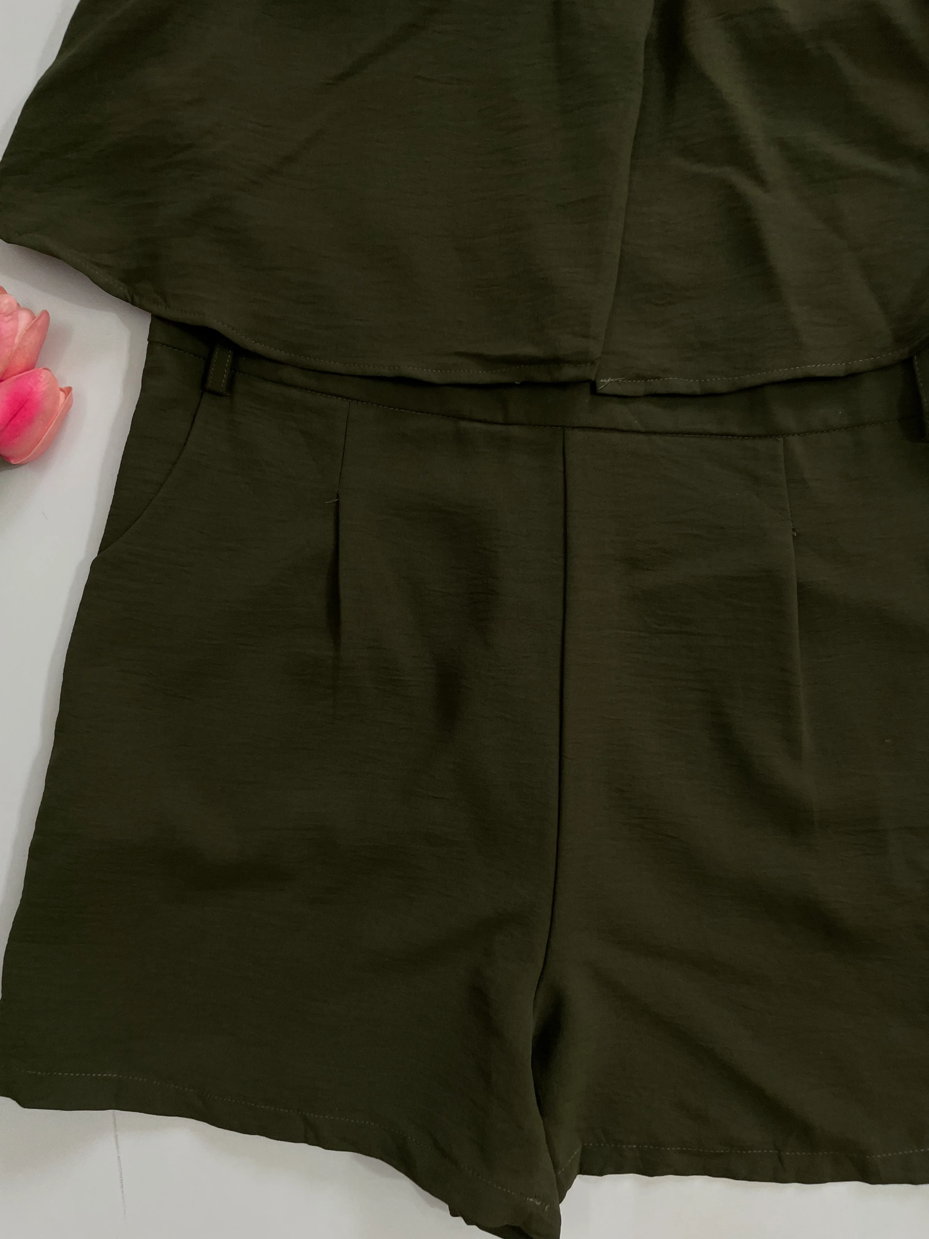 Olive Romper-Bust 36 - Image 3