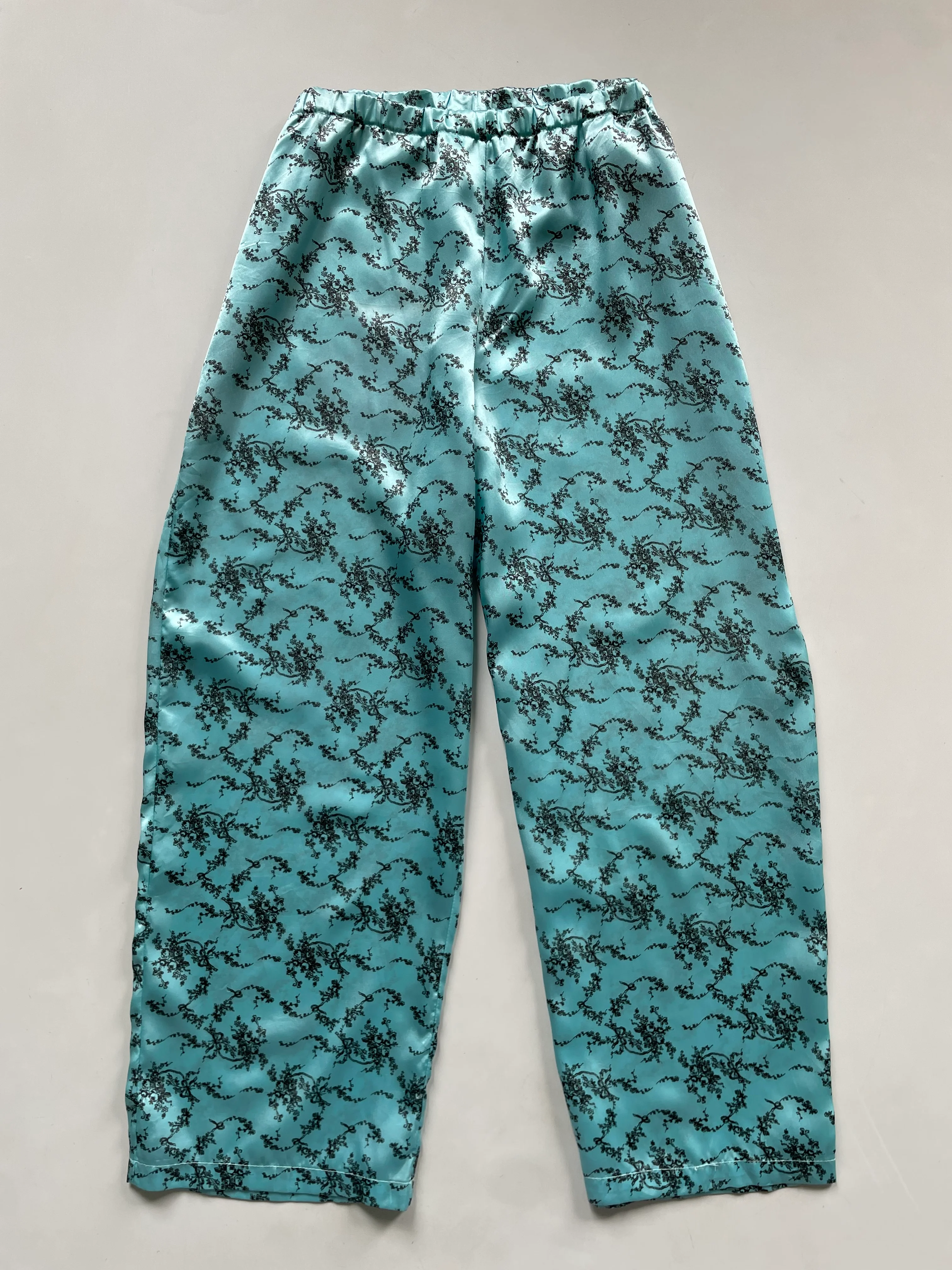 Jessica Satin Lounge Pants-Waist 28 to 32 - Image 2