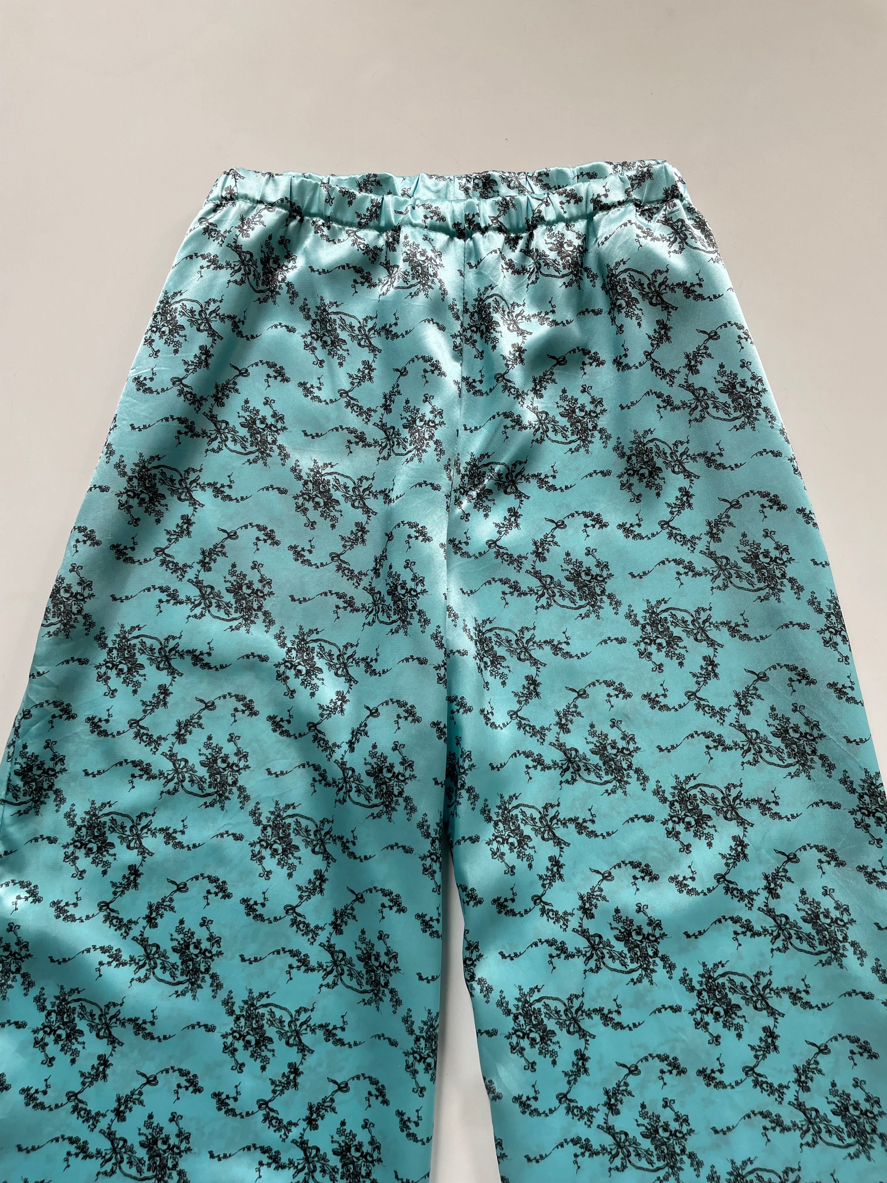 Jessica Satin Lounge Pants-Waist 28 to 32 - Image 3