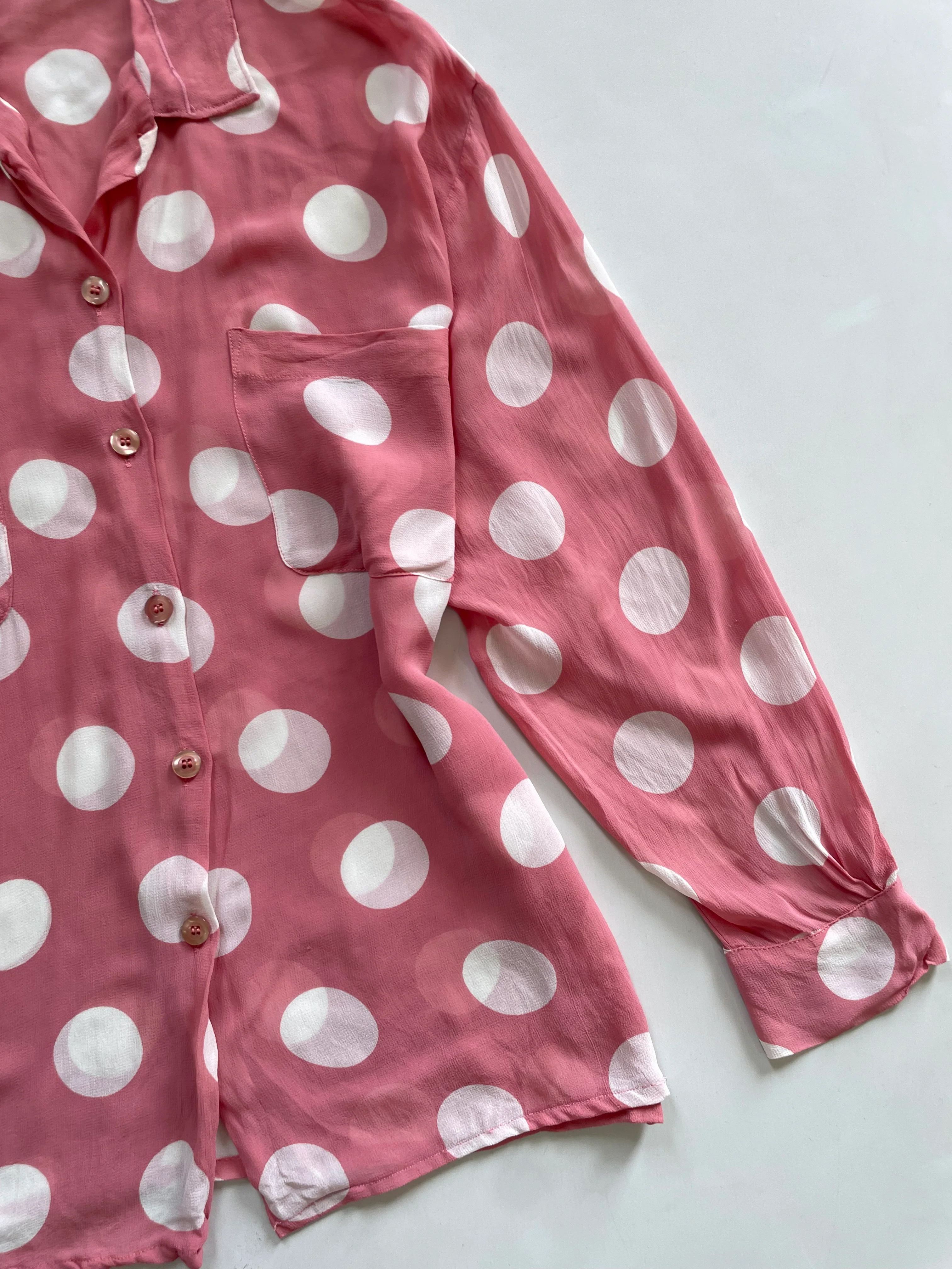 Polka Dot Shirt-Bust 42 - Image 2