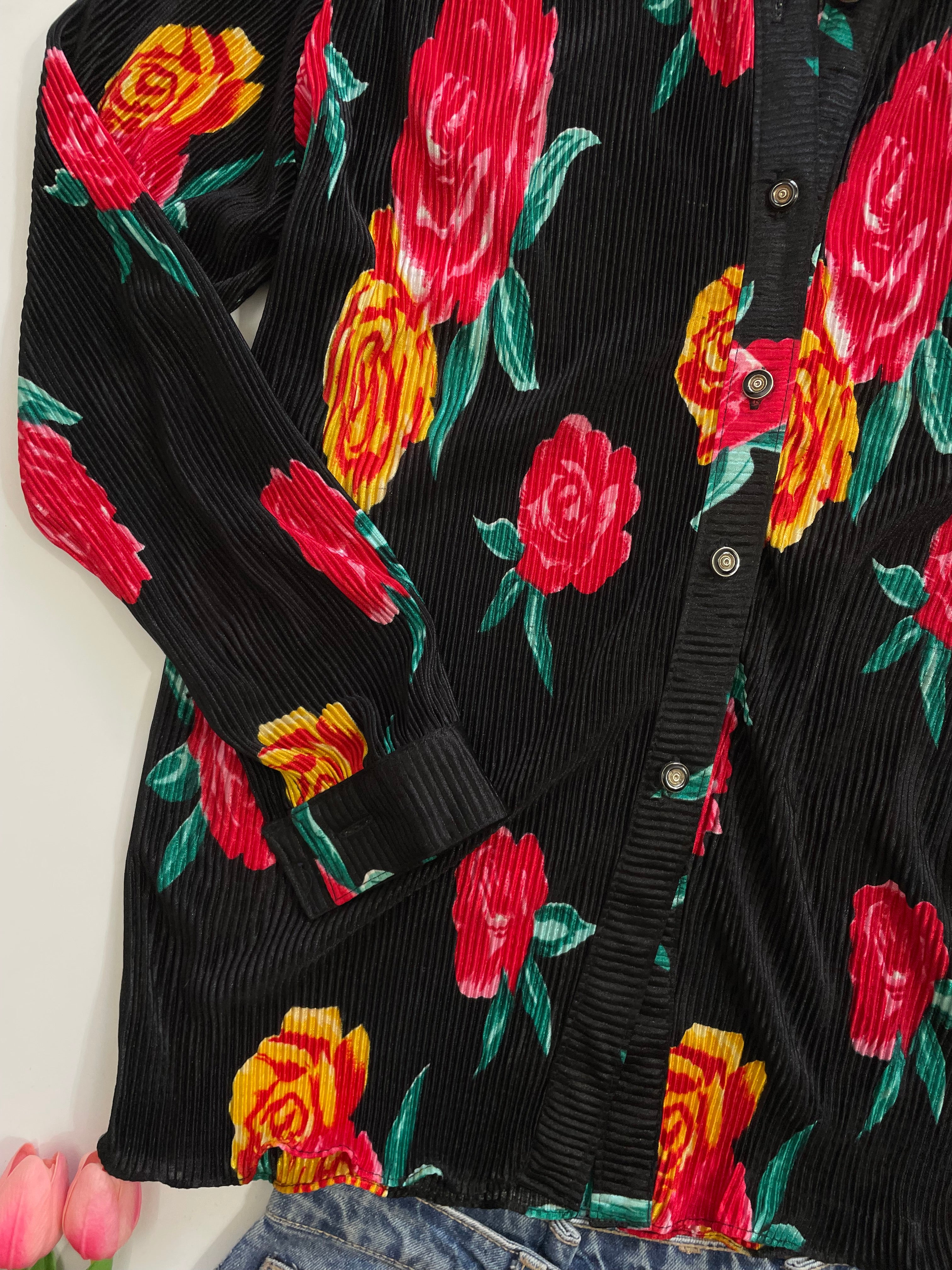 Vintage Pleated Shirt-Bust 46 - Image 3
