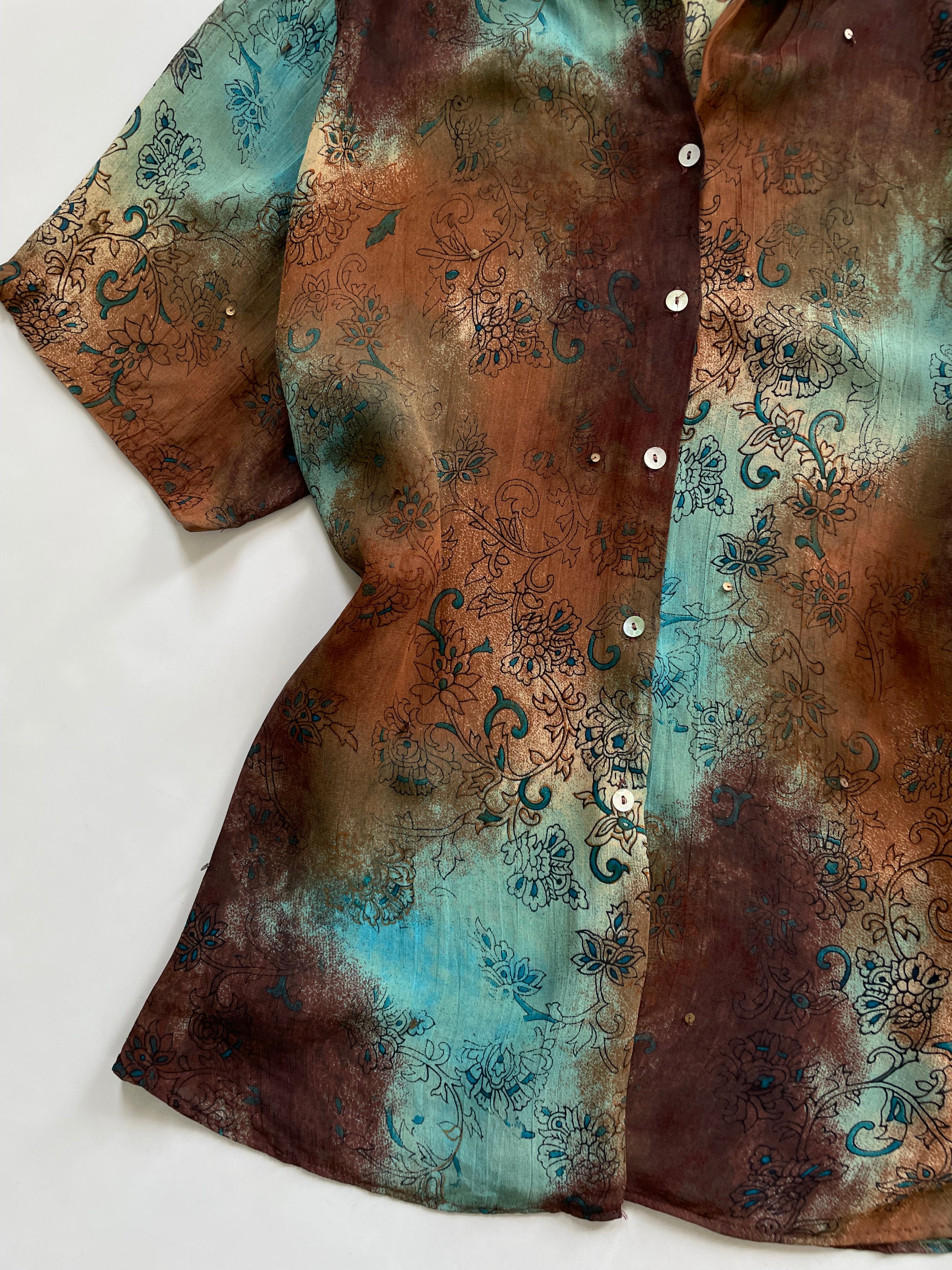 Vintage Sheer Shirt-Bust 50 - Image 2
